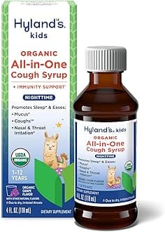 - Kids Organic All in One Cough Syrup Nighttime - Grape