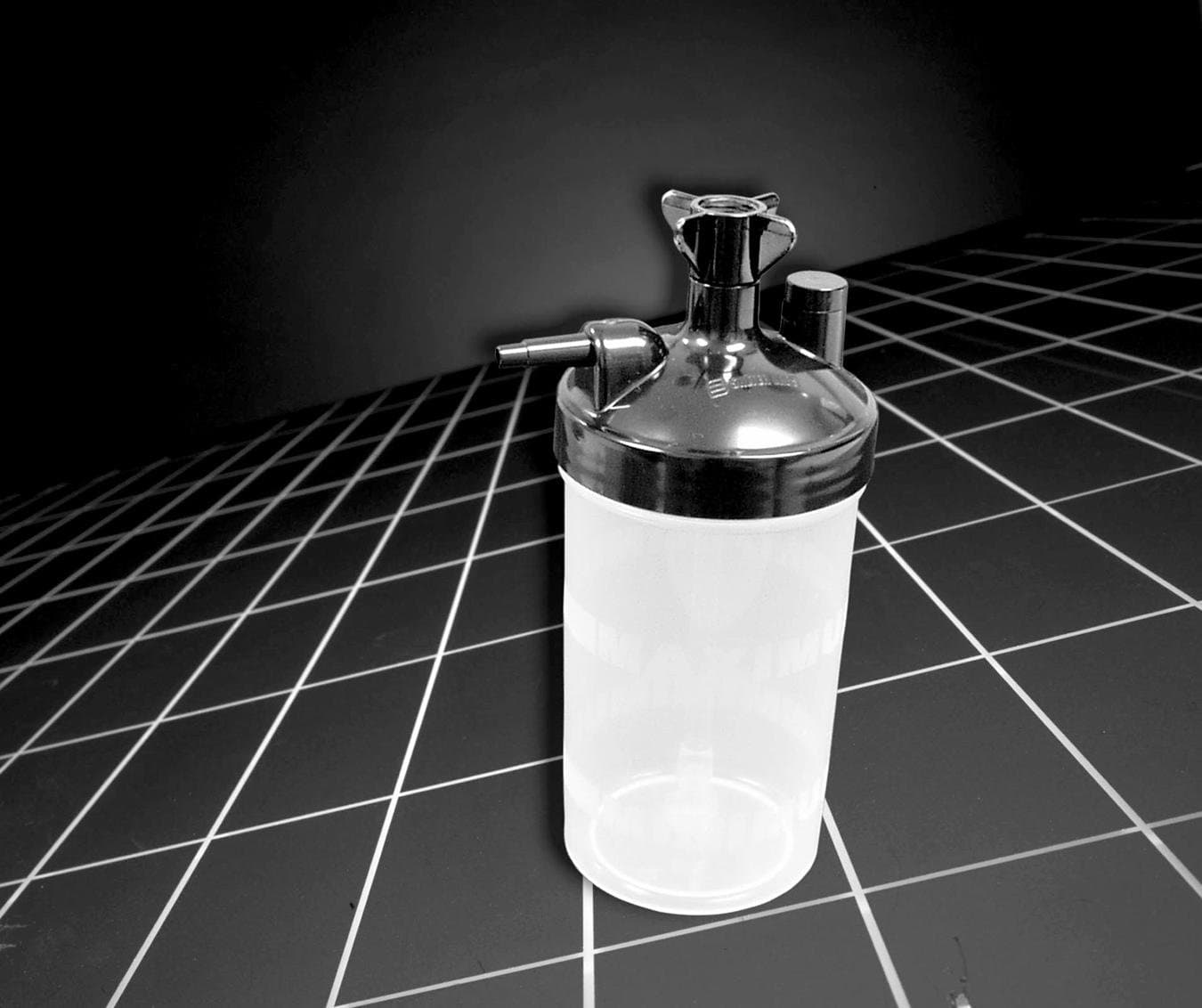 350 cc Bubble Humidifier - Dry