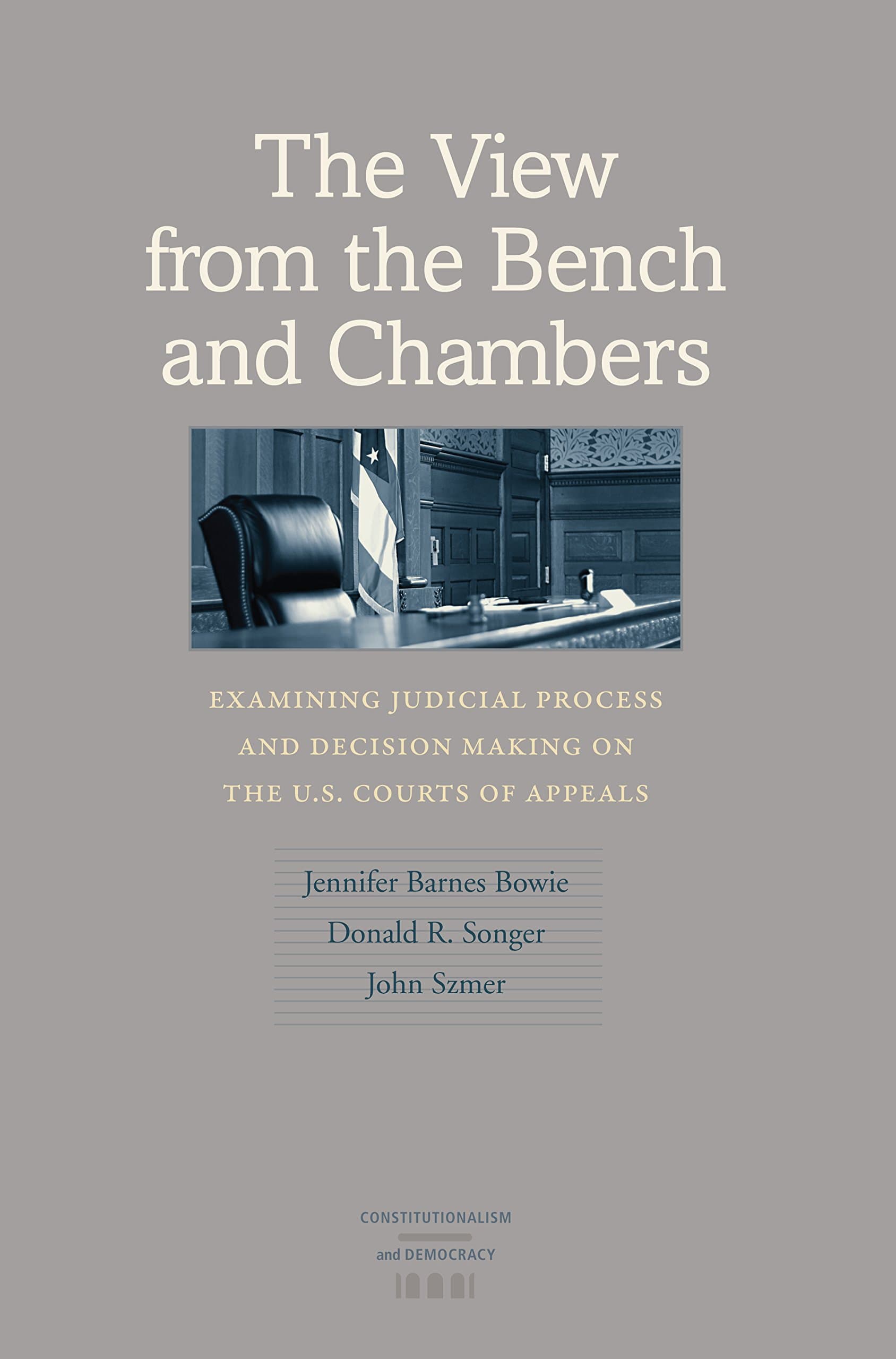 The View from the Bench and Chambers: Examining Judicial Process and Decision Making on the U.S. Courts of Appeals (Constitutionalism and Democracy)