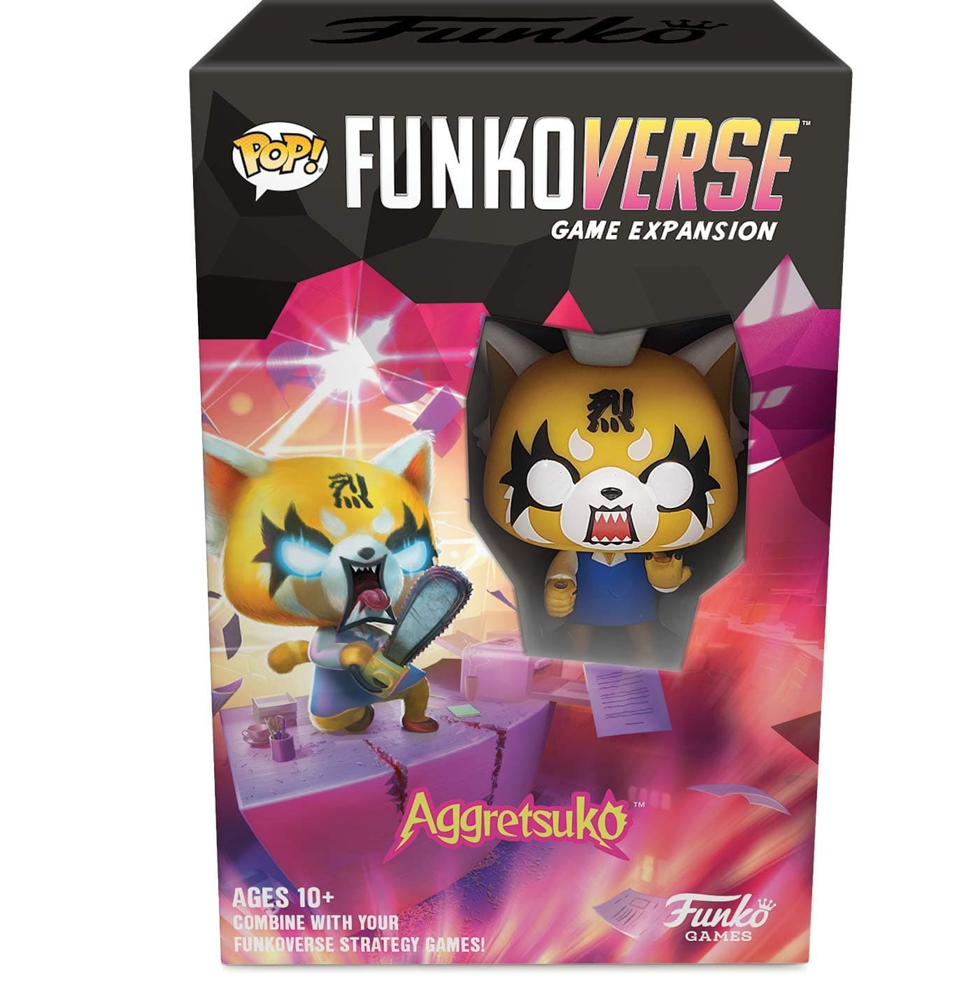 Funkoverse Strategy Game Aggretsuko Expandalone
