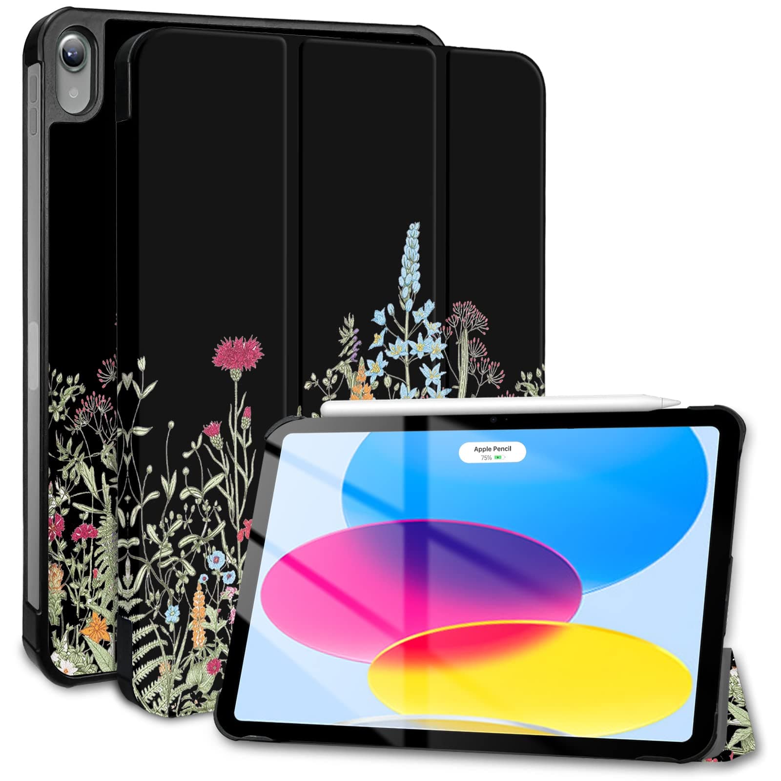 Aippdo Case for iPad 10th Generation Case 2022. iPad 10.9 Inch Cover Anti-Fingerprint,Anti-Scratch,Support 2nd Gen Pencil,Auto Sleep/Wake,Camera Protection