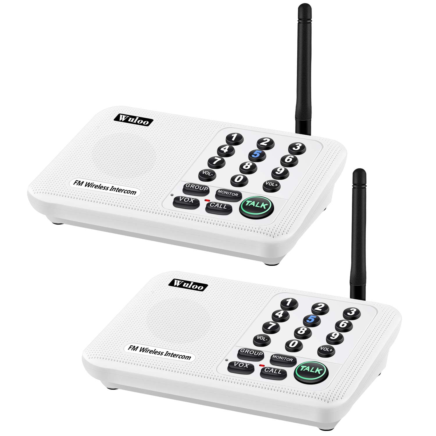 Intercom System WL666 - 2 Stations White