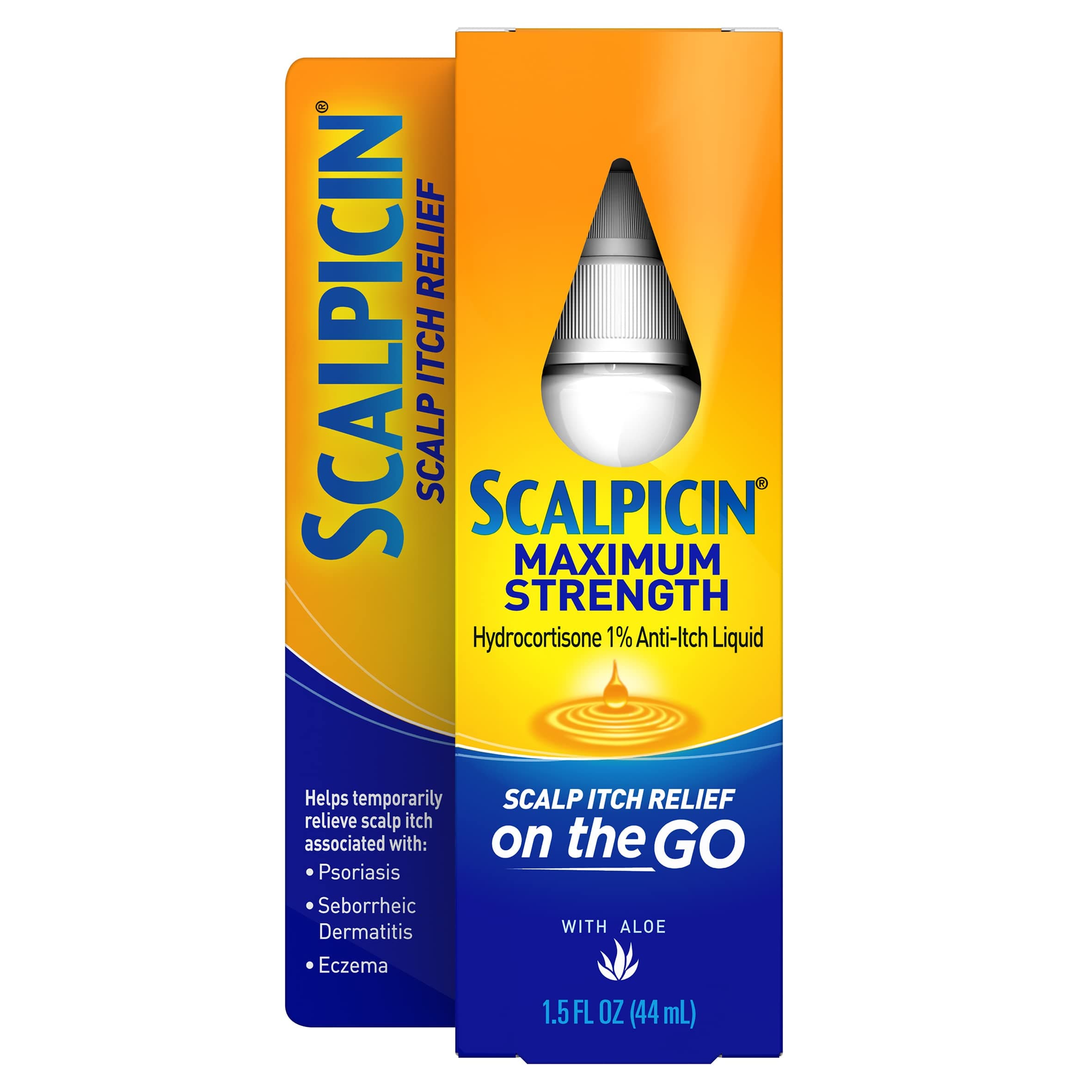 Scalpicin Maximum Strength Scalp Itch Medication: 1.5 OZ
