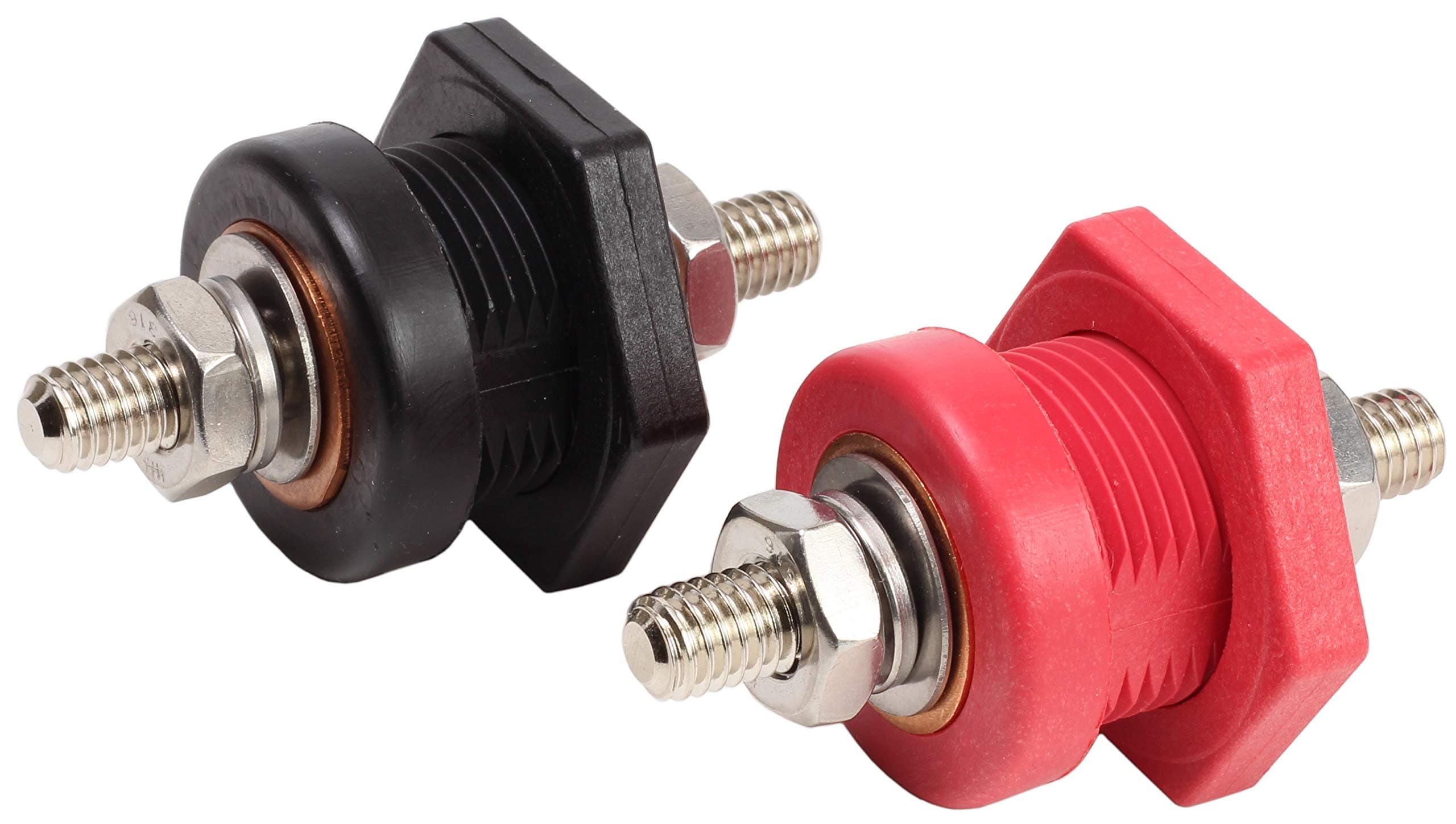 Fastronix Solutions Premium High Current 3/8" Thru Panel Battery Terminal Connectors