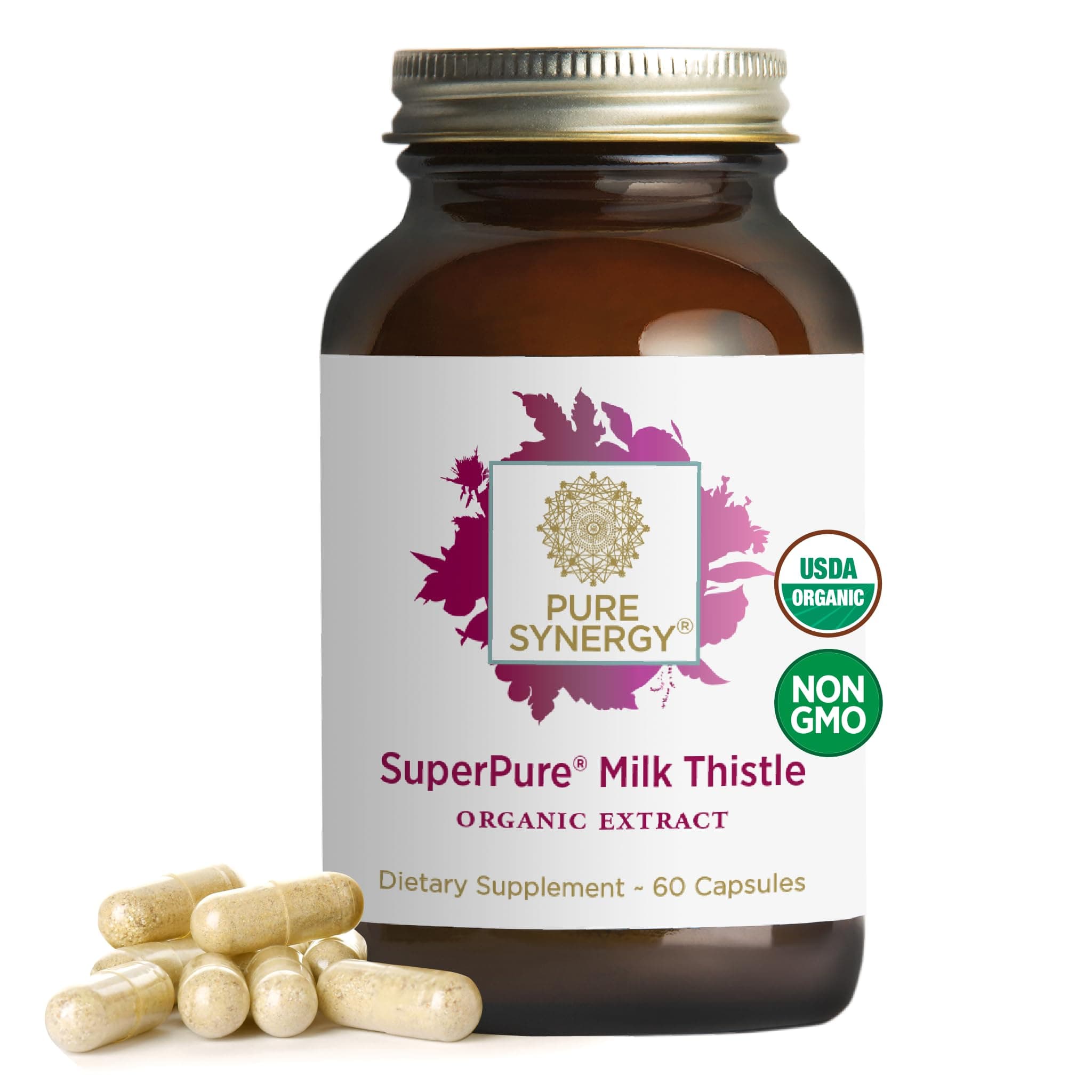 SuperPure® Milk Thistle, 60 Capsules