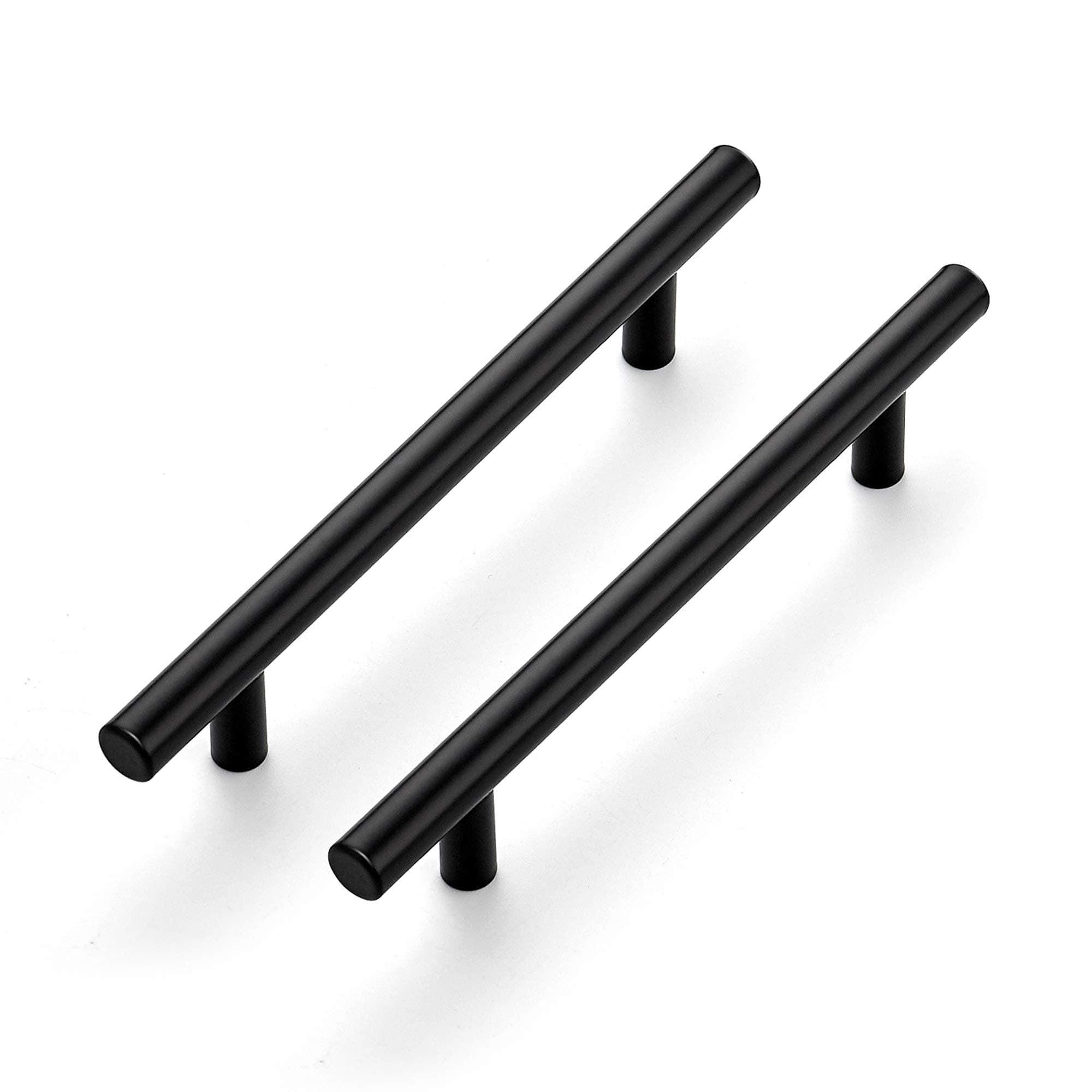 Ravinte 30 Pack 7.38'' Cabinet Pulls Matte Black Stainless Steel Kitchen Cupboard Handles Cabinet Handles 7.38'' Length, 5'' Hole Center