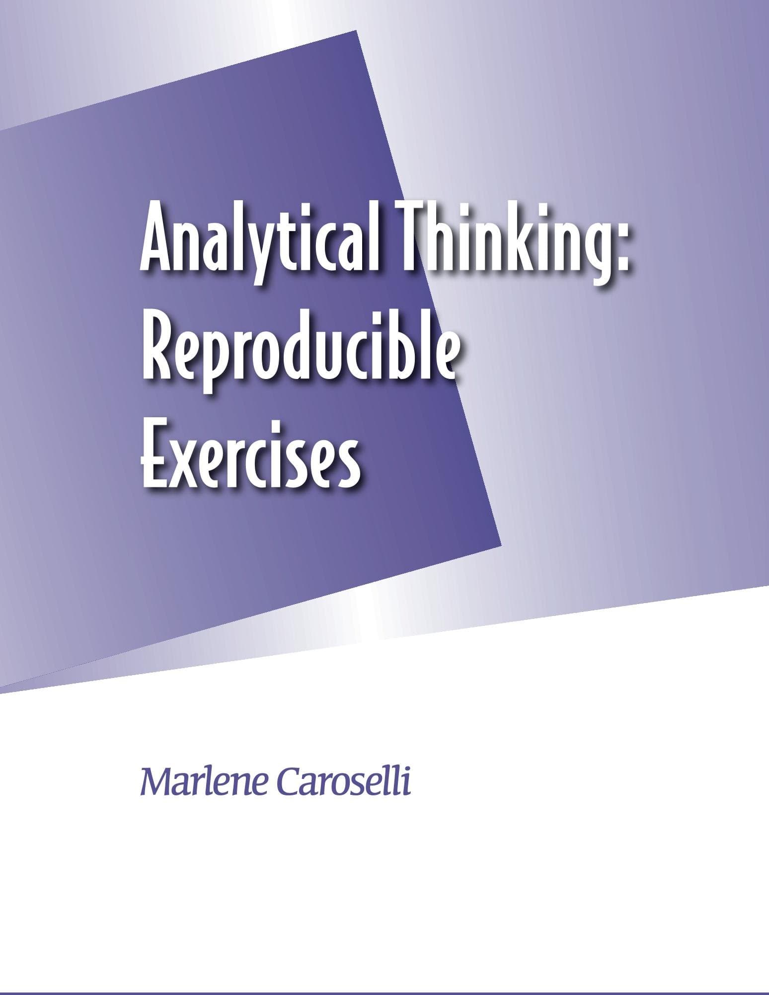 Analytical Thinking : Reproducible Exercises