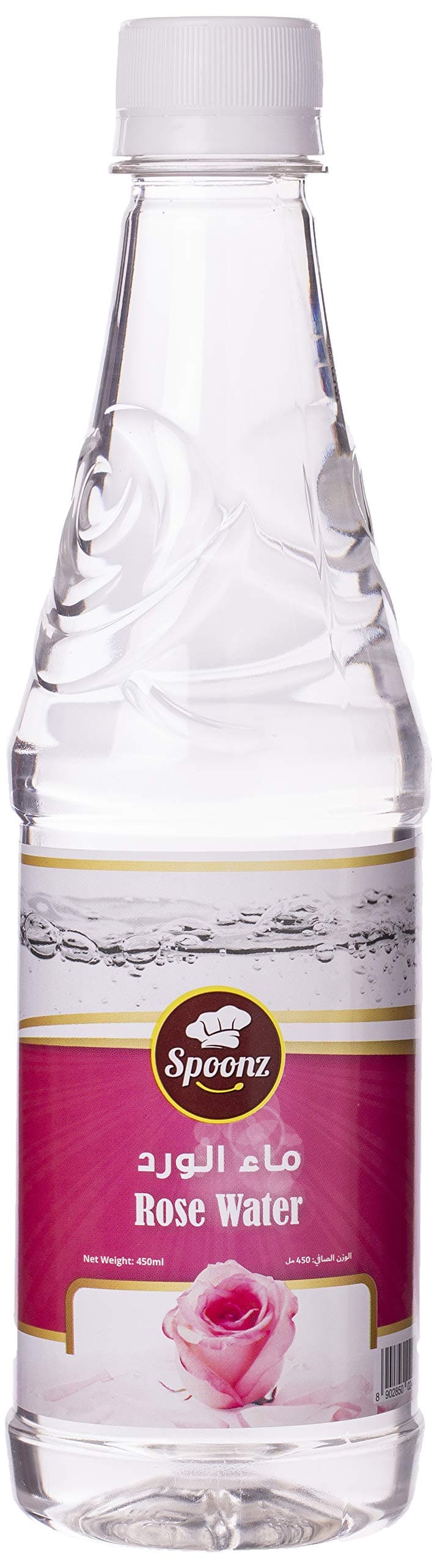 Spoonz Rose Water, 450 ml