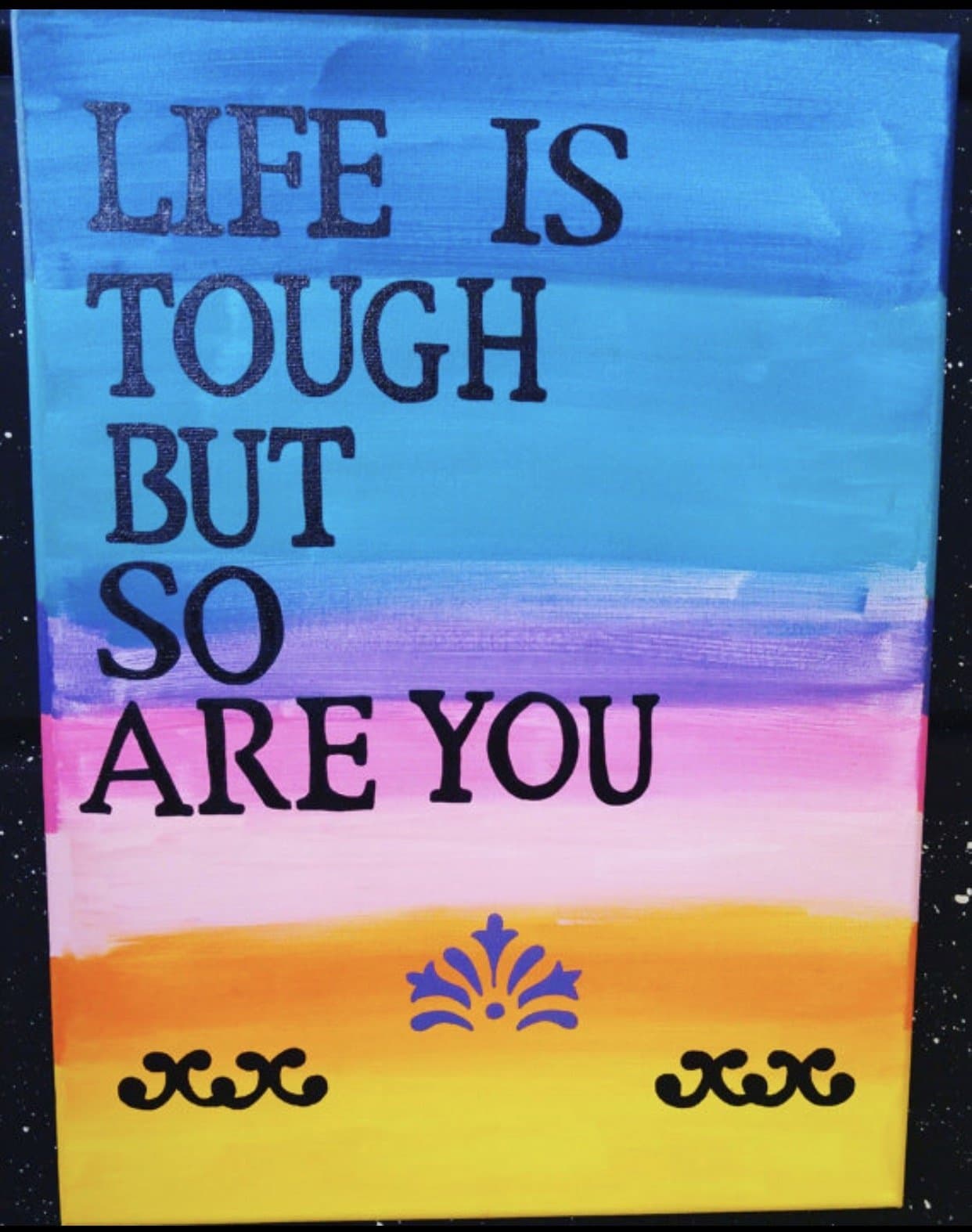 Life Quote Painting