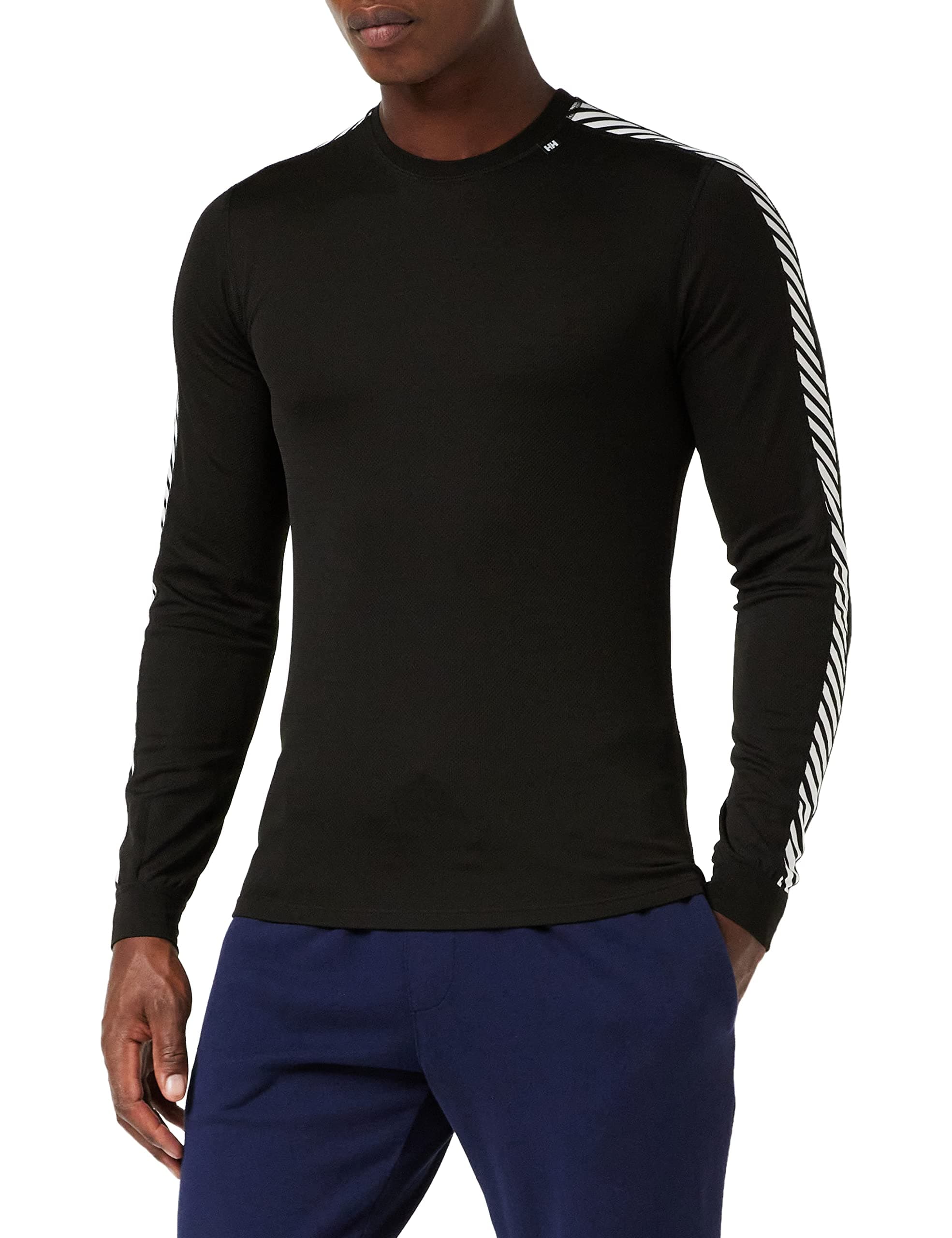 Men's Hh Dry Stripe Crew Base Layer Top