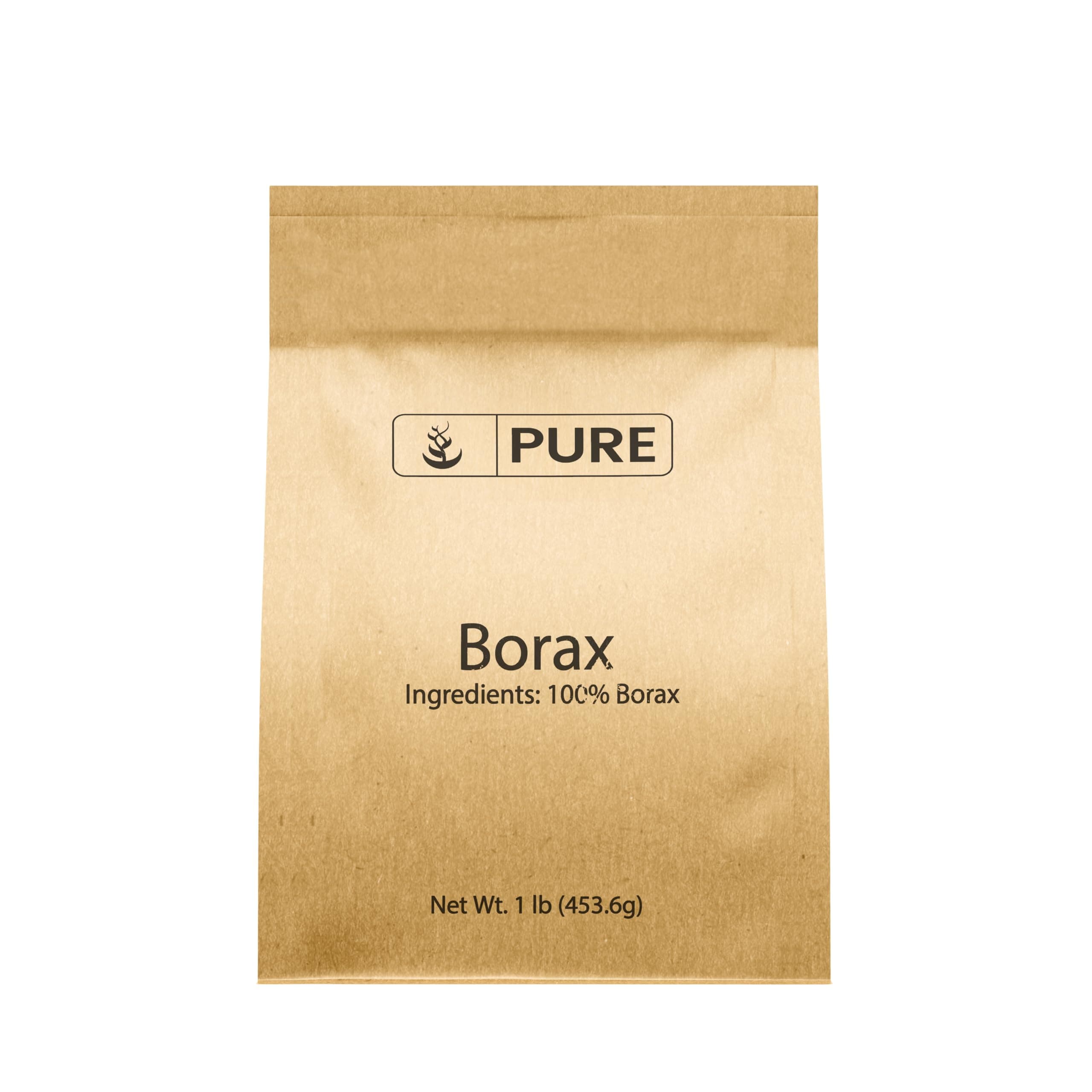 PURE ORIGINAL INGREDIENTS Borax (1 lb), Multipurpose Cleaning Natural Agent, Ideal Slime Ingredient