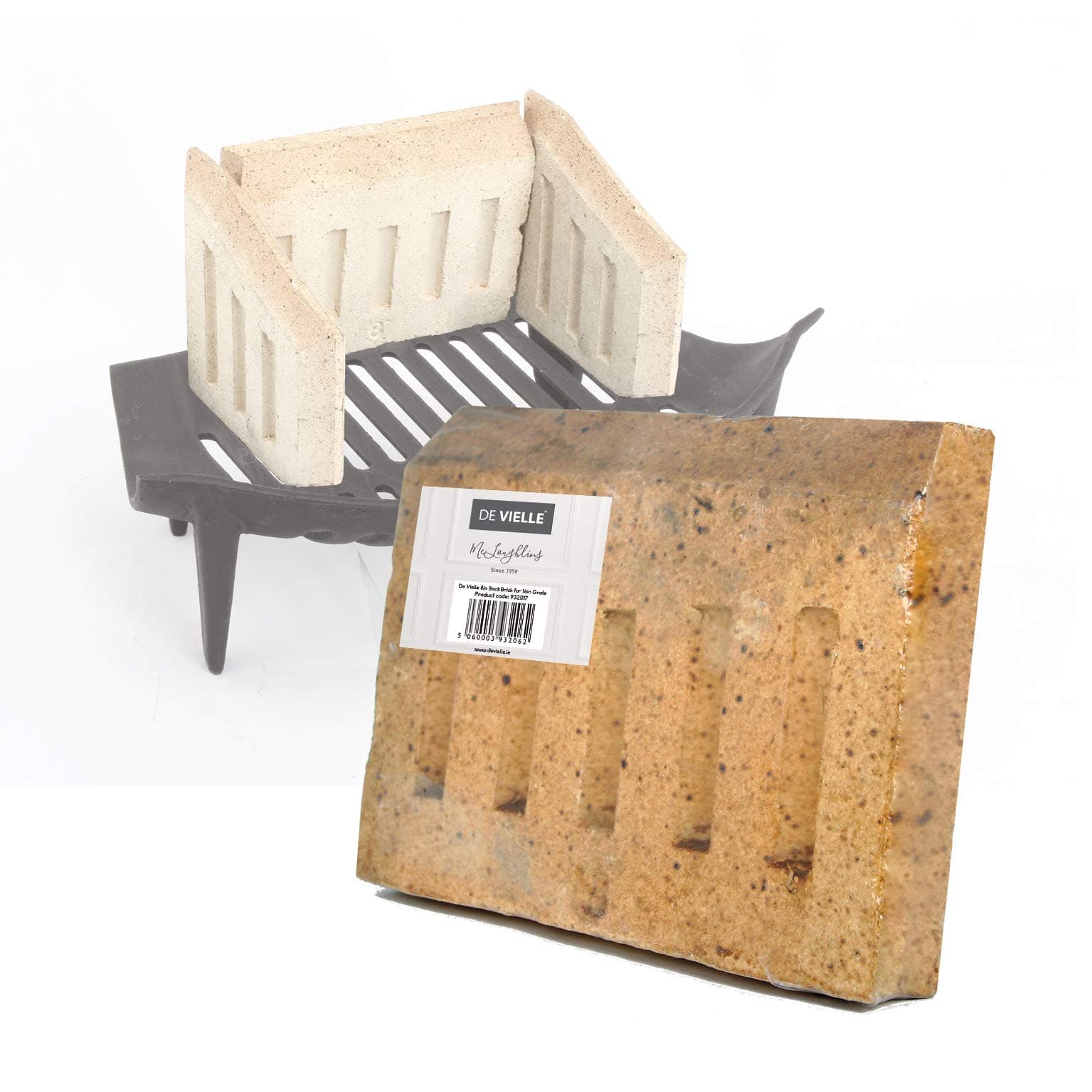 10'' Fire Back Brick - CS10BACKBRICKBOX