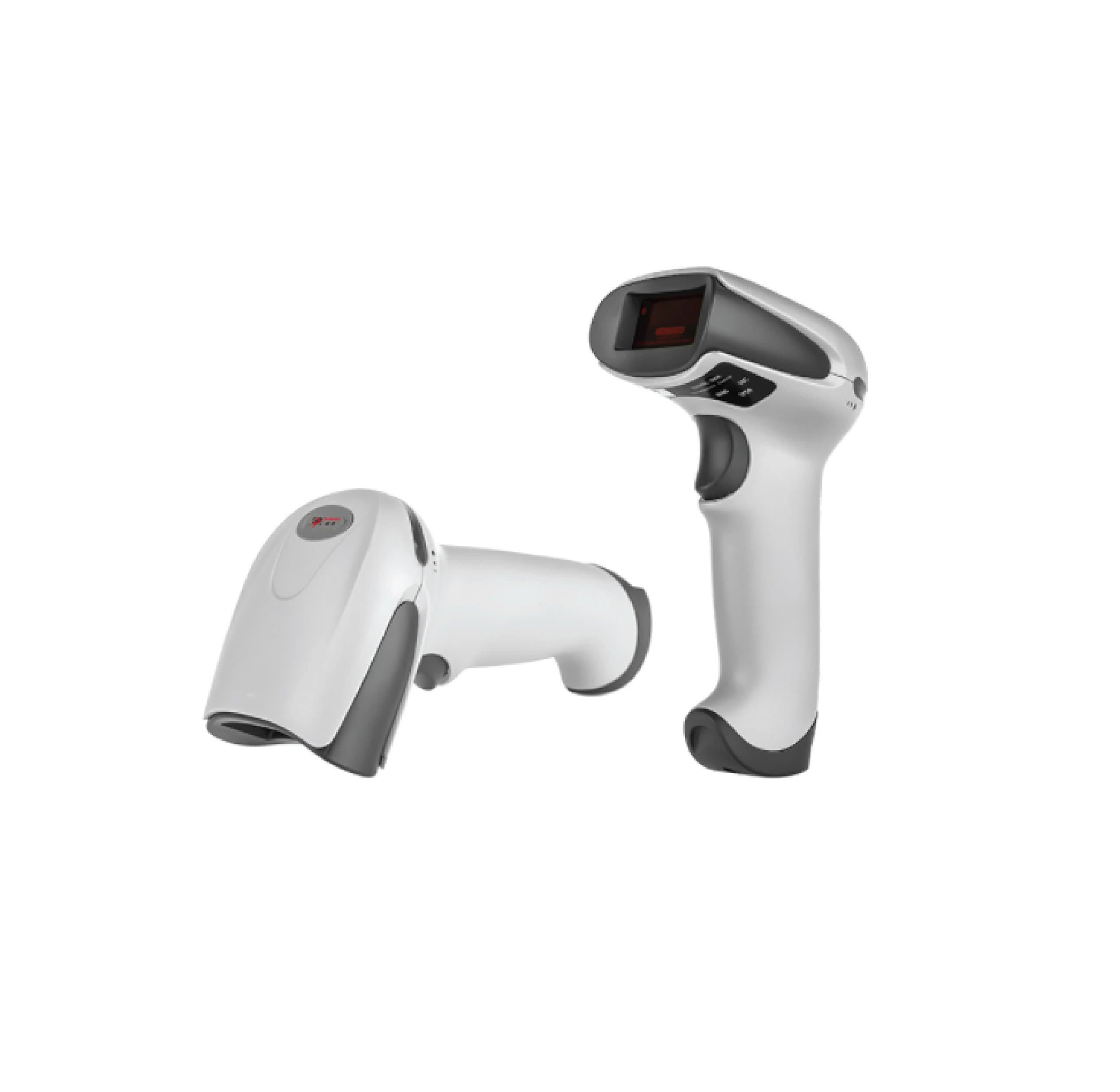 Barcode Scanner Cheap Portable USB Wired for POS System Supermarket (GREY)