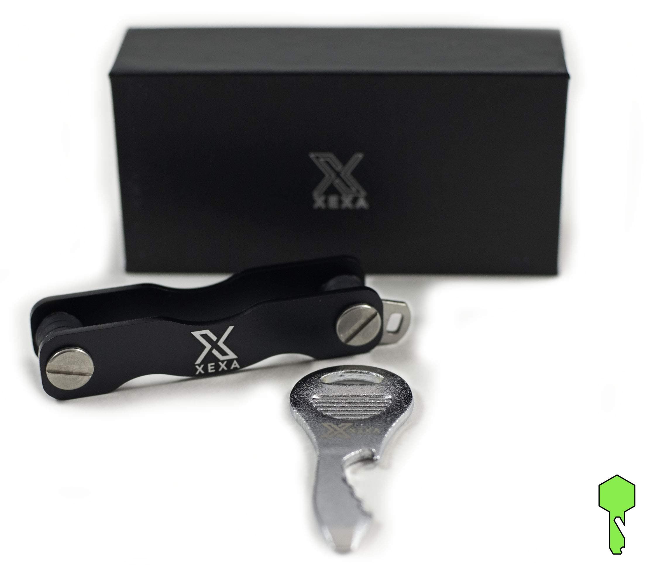 Compact Key Organizer Folding Pocket Keychain + Multi-Tool Bottle Opener