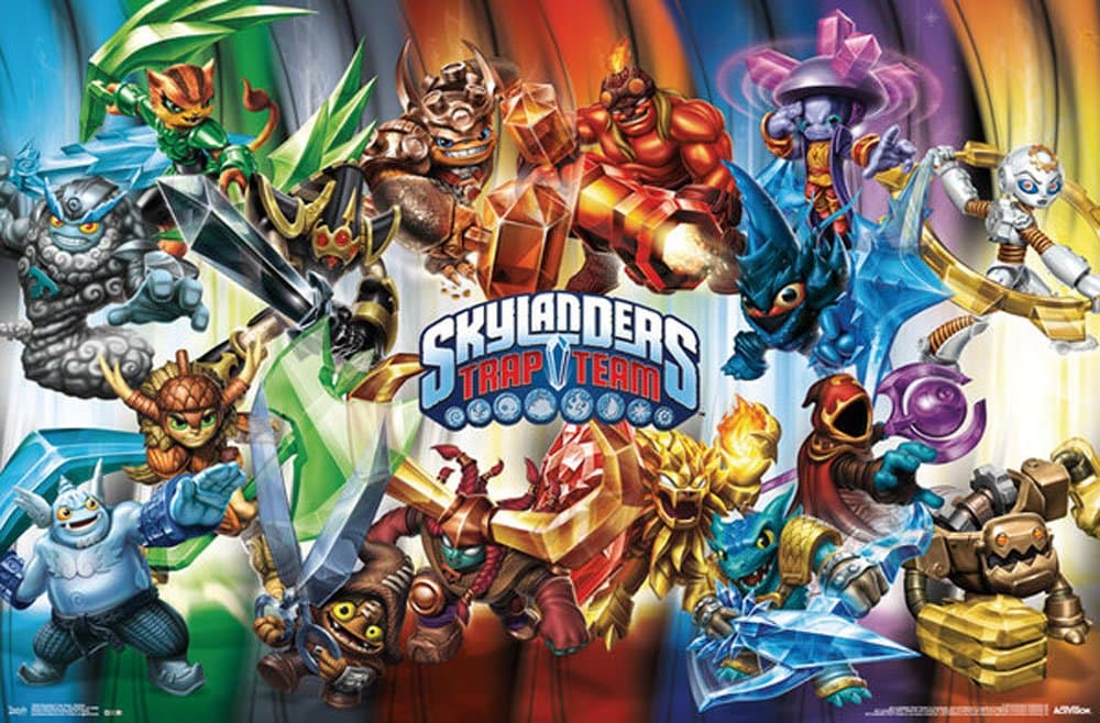 Empire Interactive Poster Skylanders Colourful