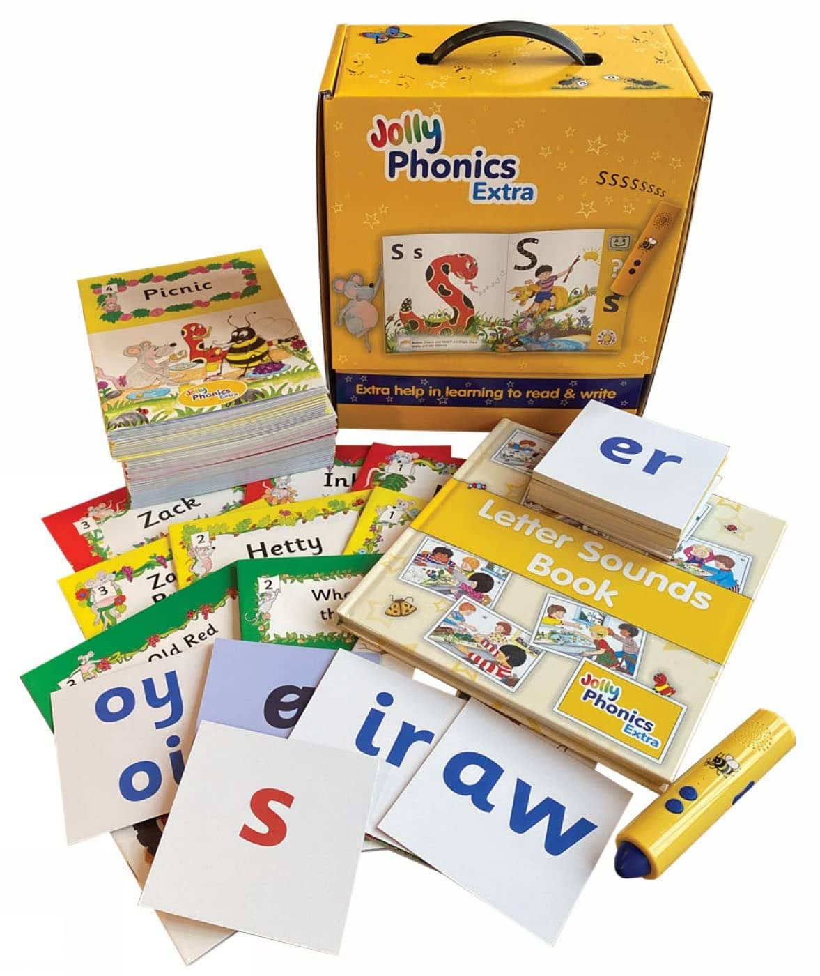 Jolly Phonics Extra (Personal Edition): in Precursive Letters (BE)