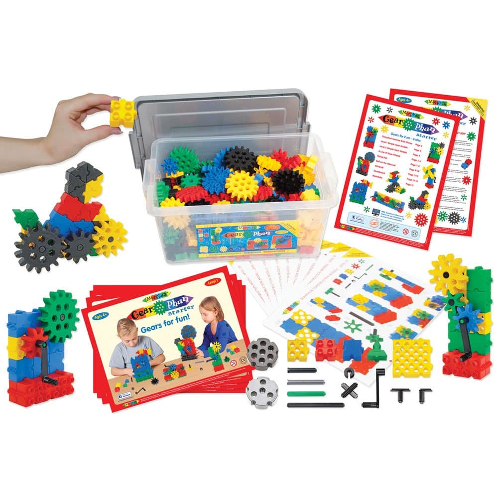 Morphun 11040PL Gearphun Starter Building Bricks Set