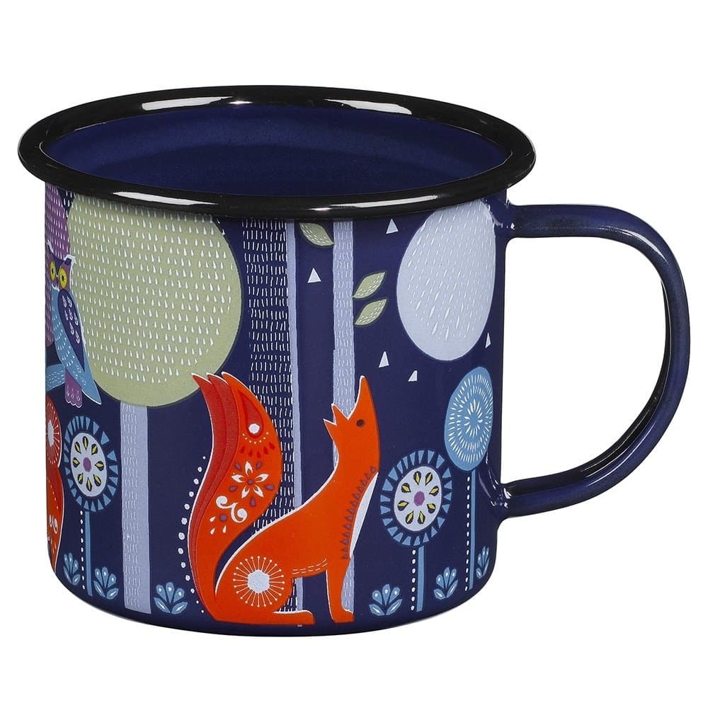 Wild & Wolf Folklore Enamel Mug