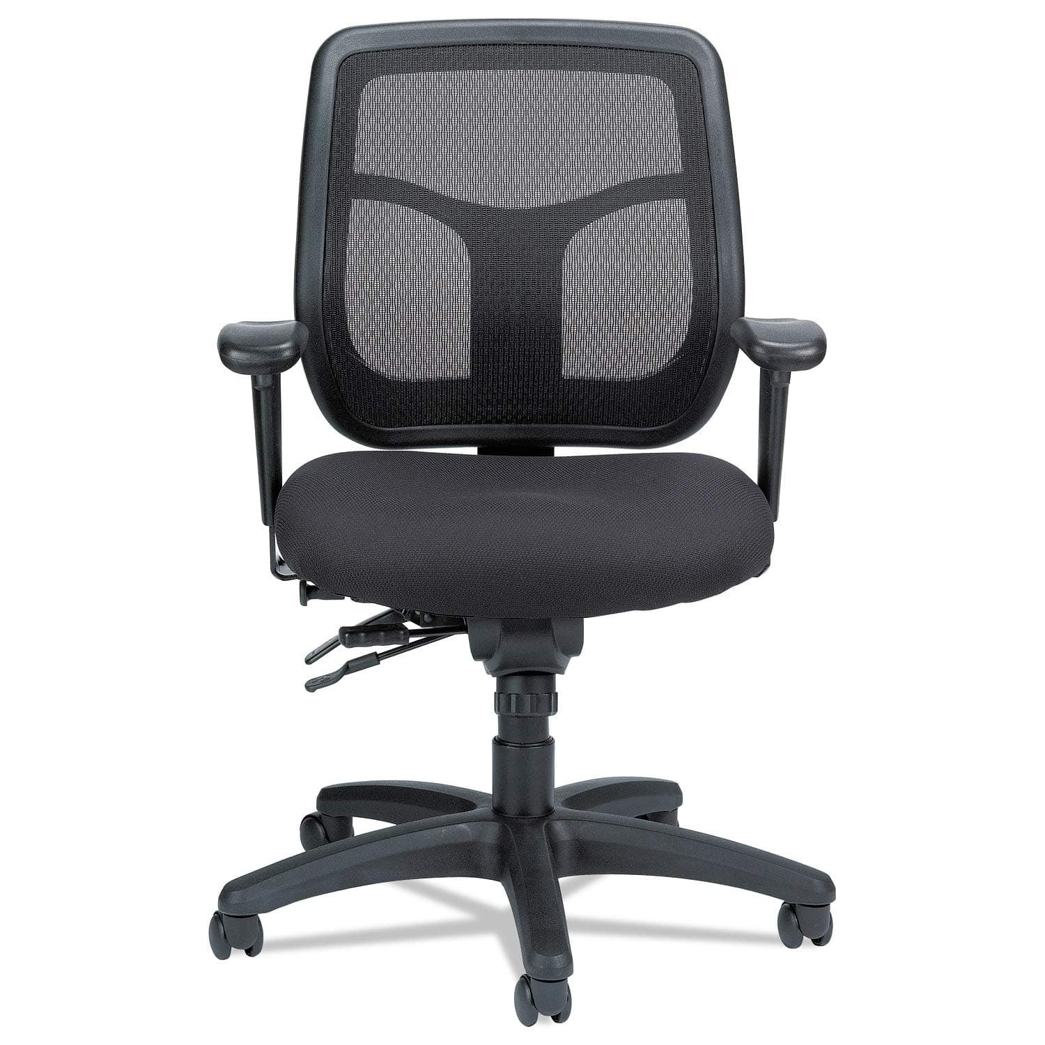 Seating Apollo Multi Function Swivel Chair with Seat Slider, Black