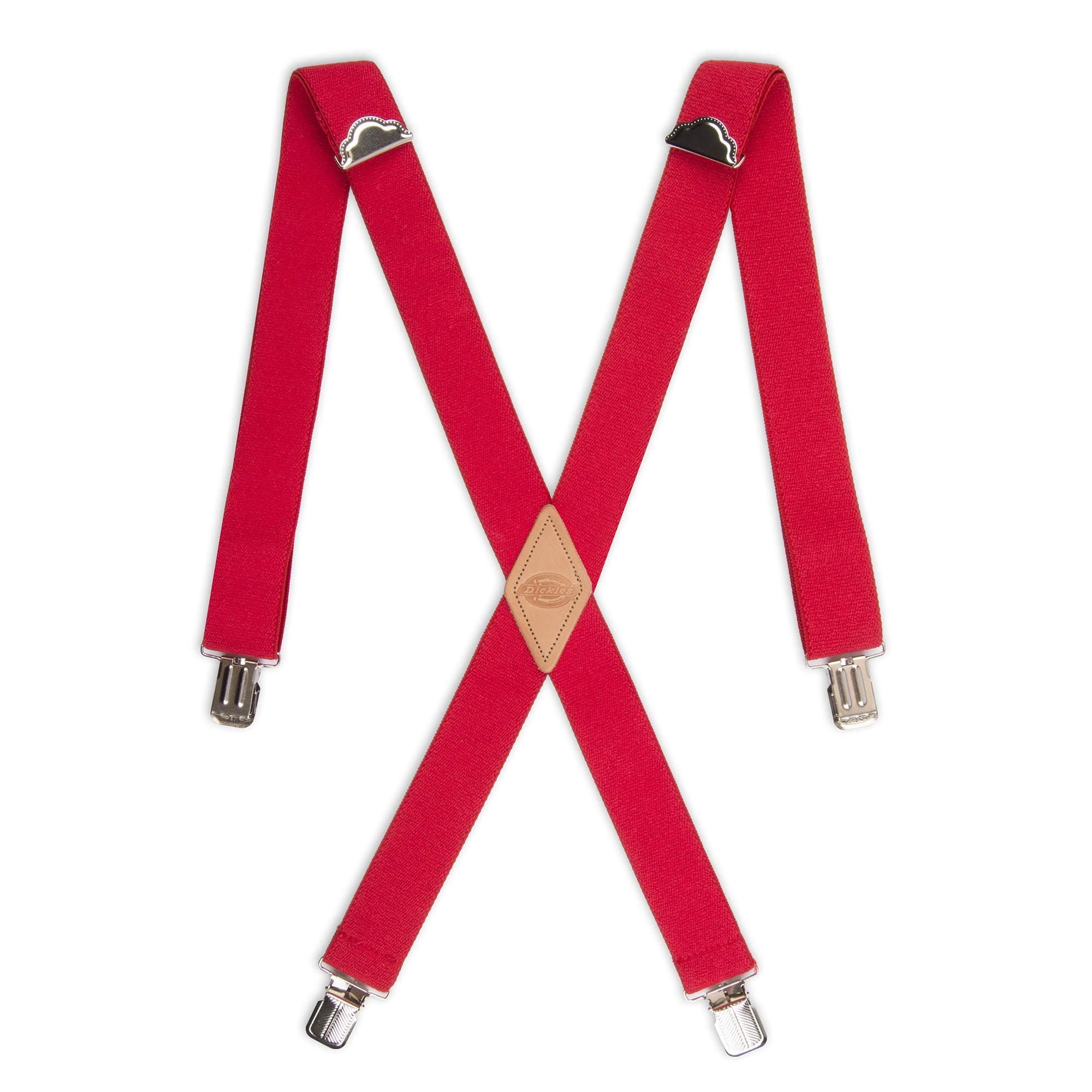 Men’s 1-1/4" Solid Straight Clip Suspender – Adjustable Fit, Heavy-Duty Clips