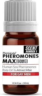 Lgbtq Pheromones Max Cologne for Men that want other Men - Most Potent Pheromone - Infsued Cologne for Ulitmate Allure 1 oz bottle (Scent Number 1 Oil [10mL])