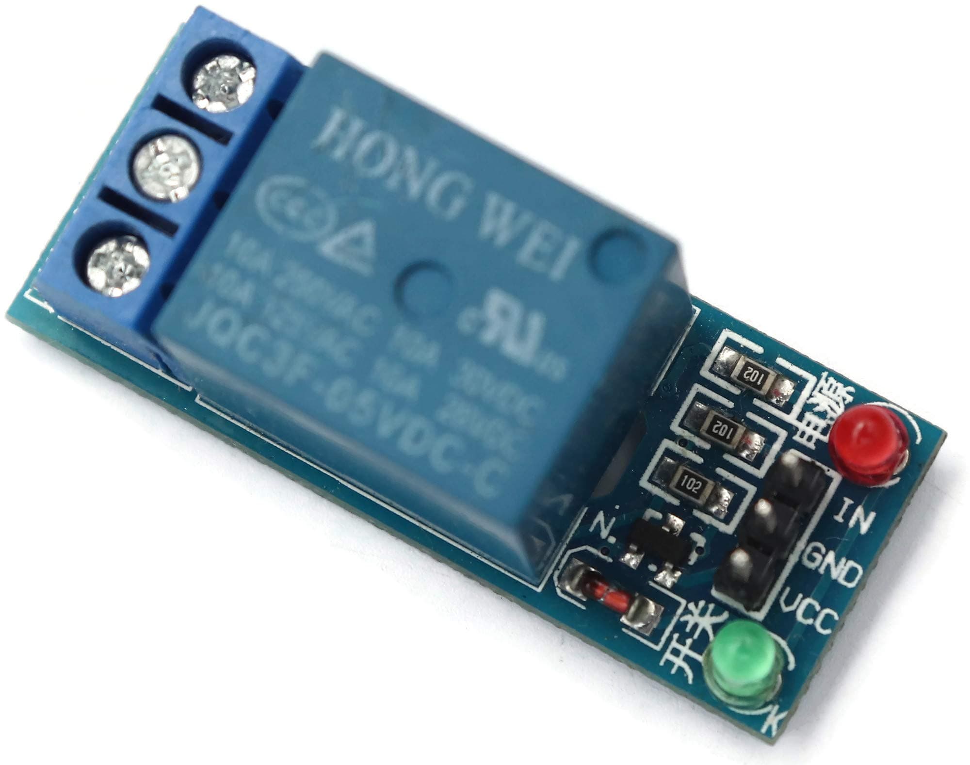 Single Channel 5v Relay Module with Isolation High Low Level Trigger (1 pcs)