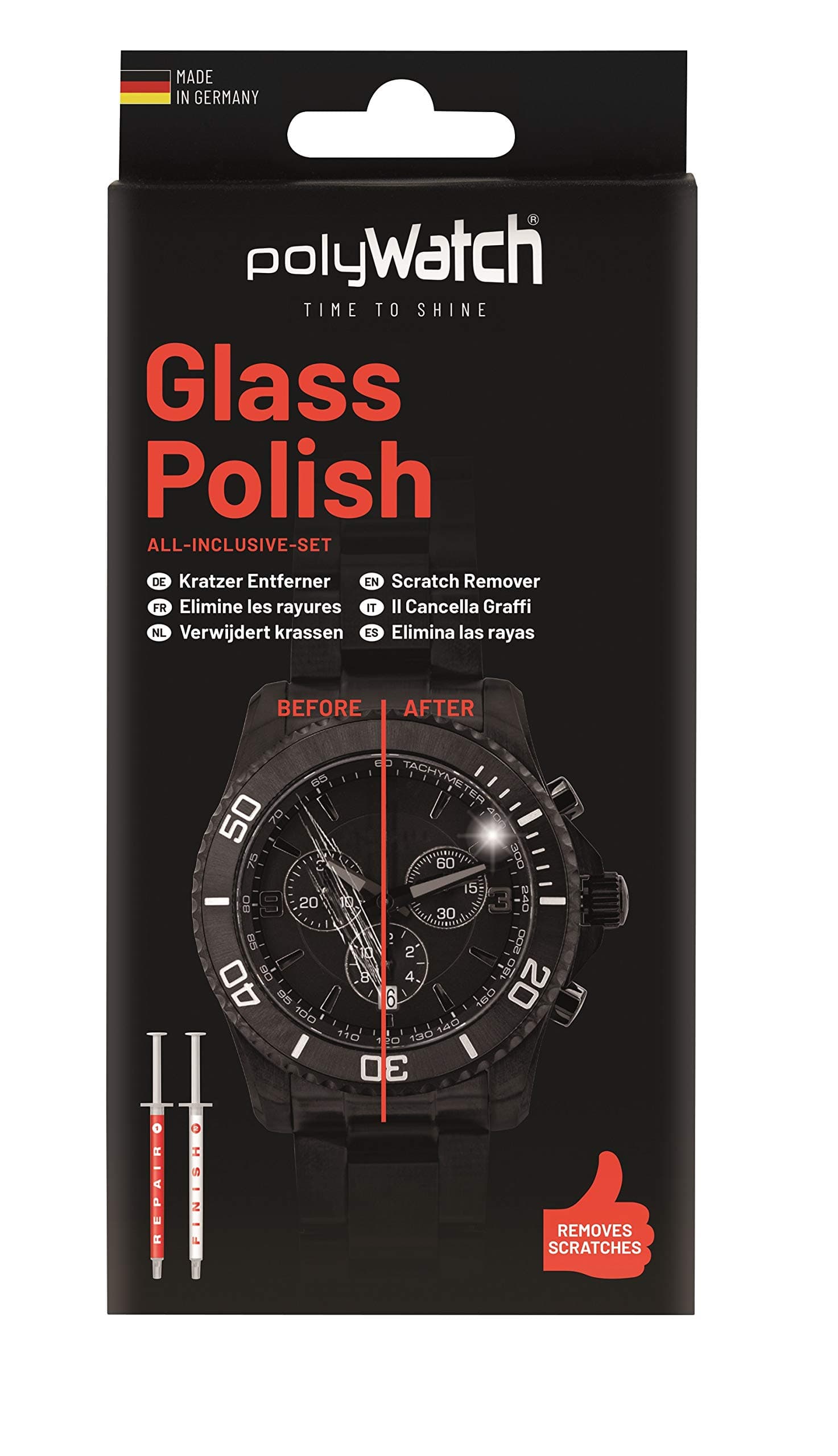 2018 New Polywatch Glass Polish Glass Scratch Remover/Sapphire Scratch Remover / Repair Cell Phone Screens