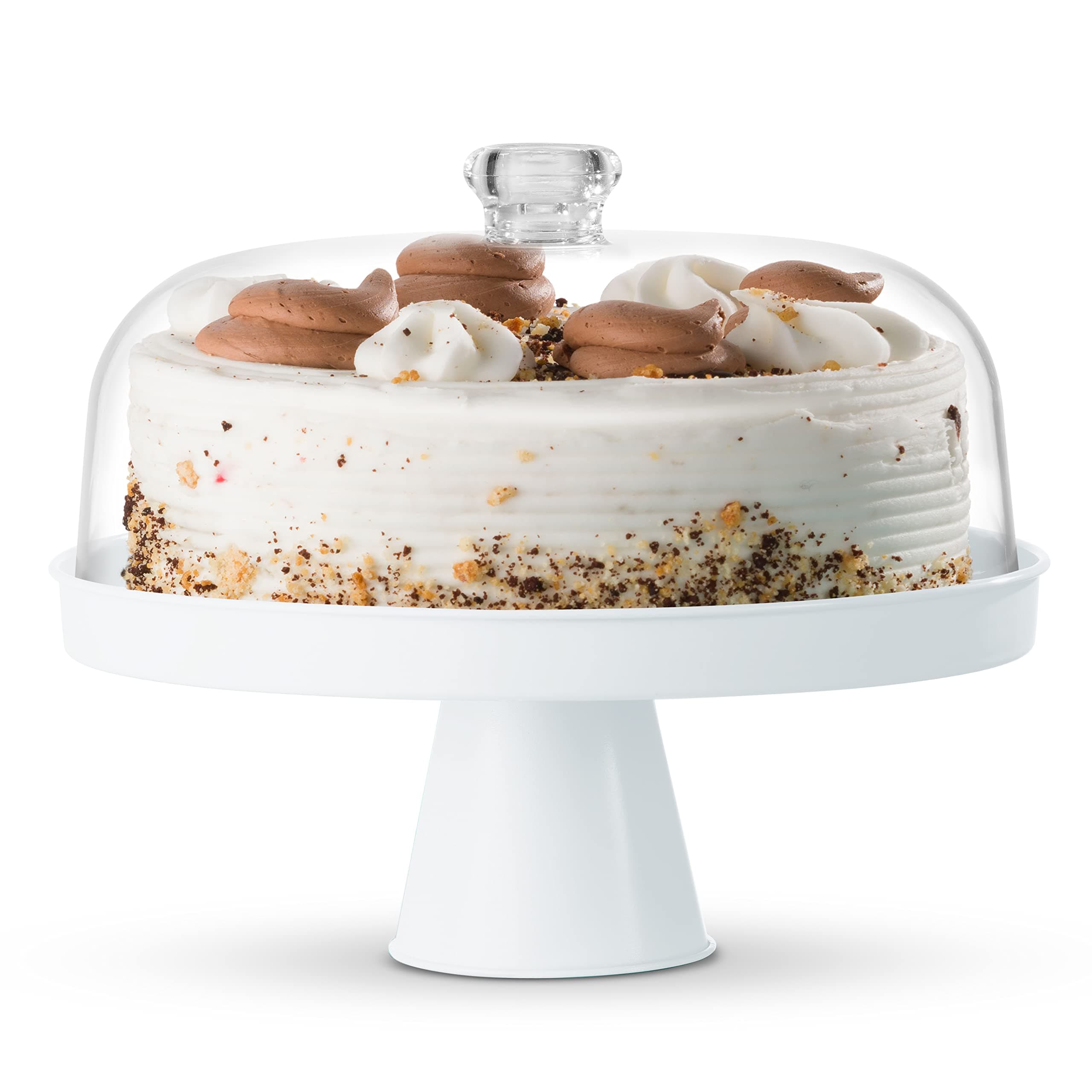 Table Concept Cake Stand, Footed Cake Stand with Lid, Serving Platter, Housewarming Gifts