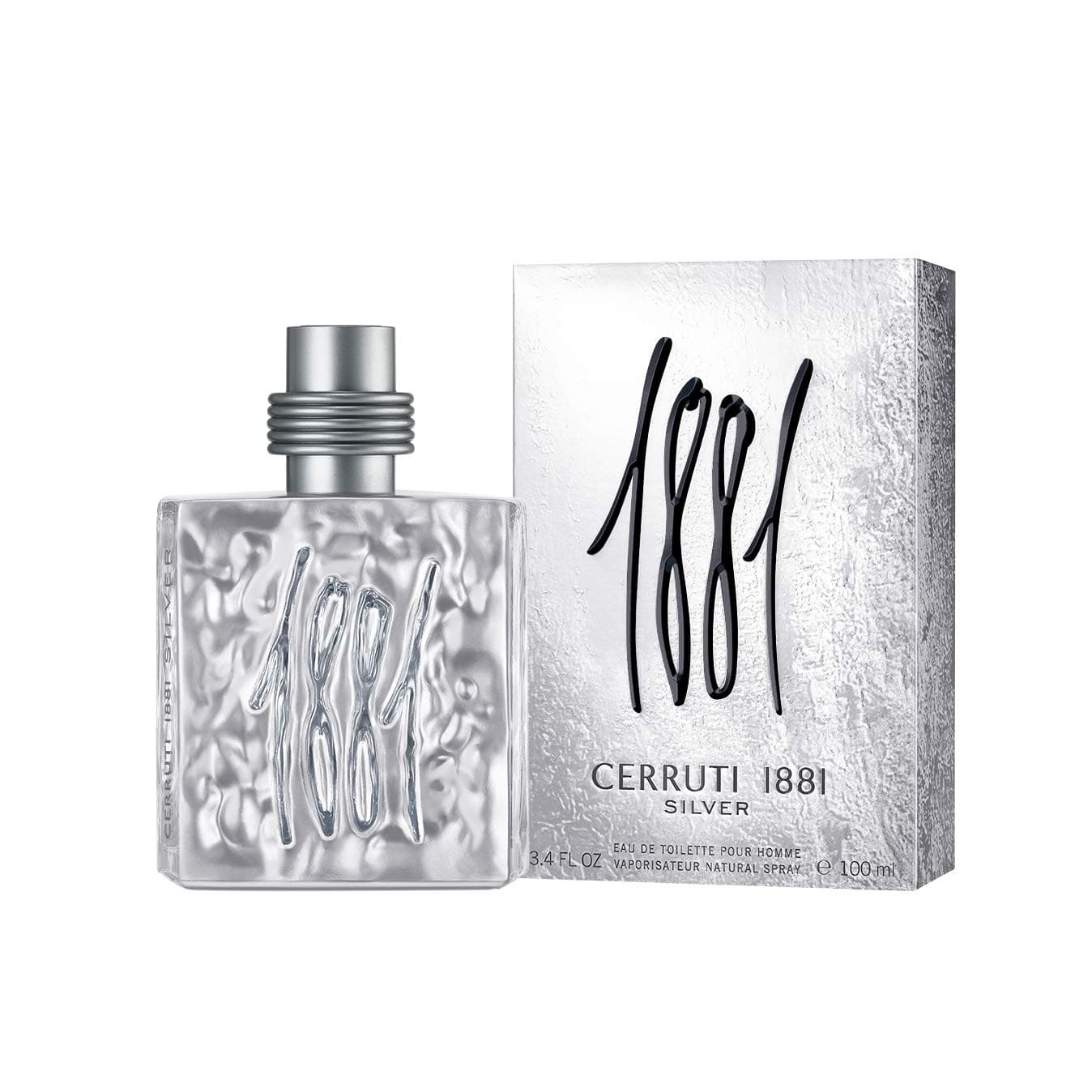 Silver For Men Eau De Toilette, 100 ml