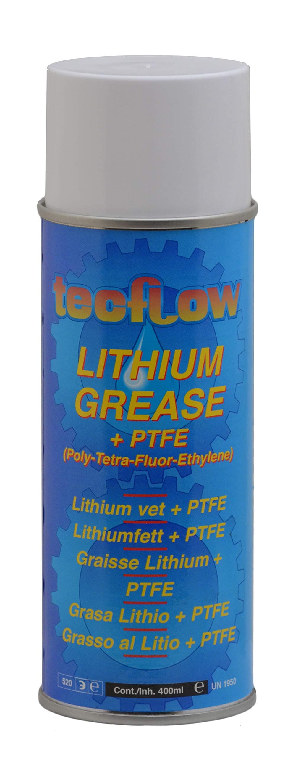Tecflow Lithium Grease with PTFE 400ml