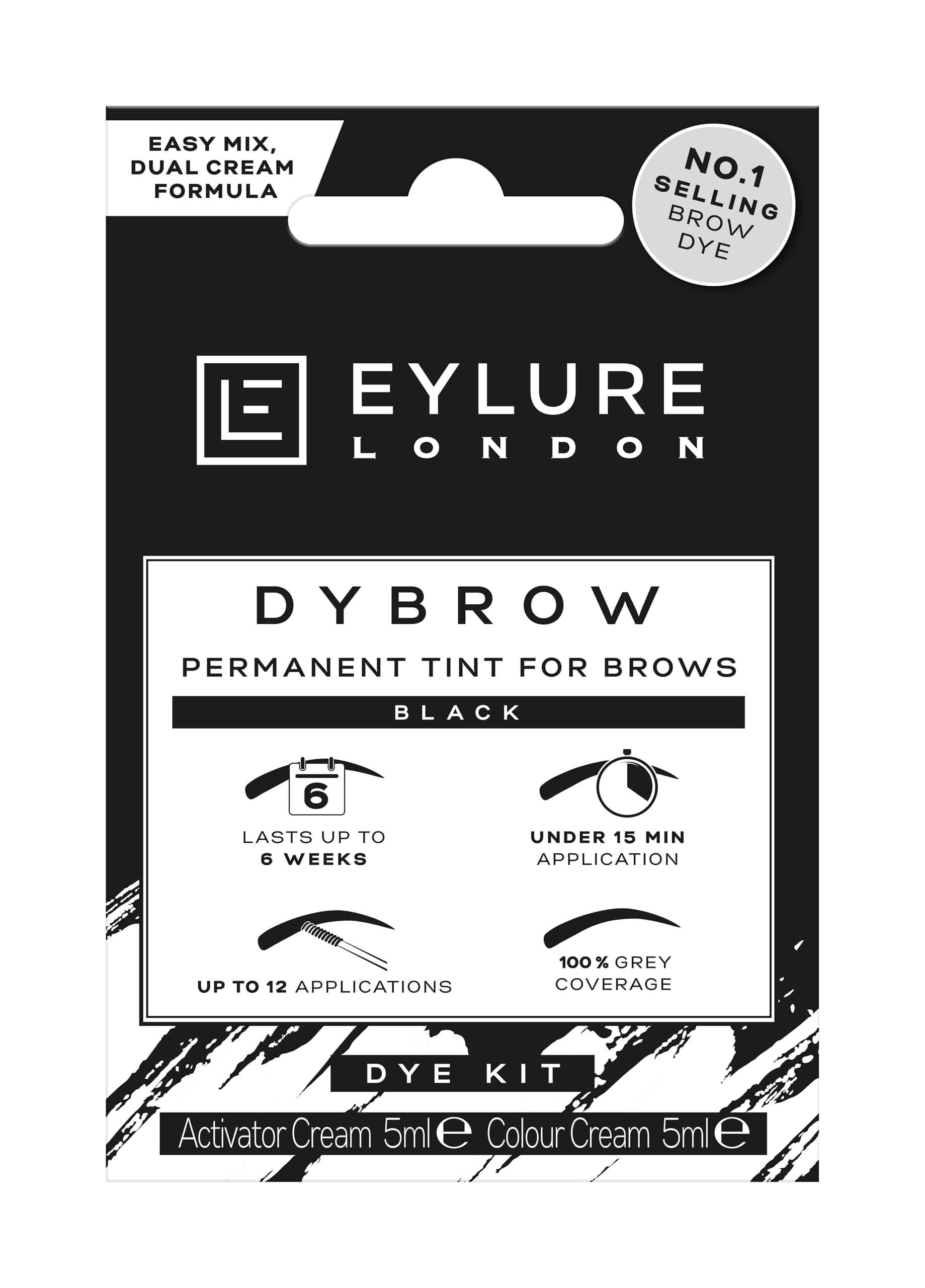 Eylure Dybrow Black Dye Kit