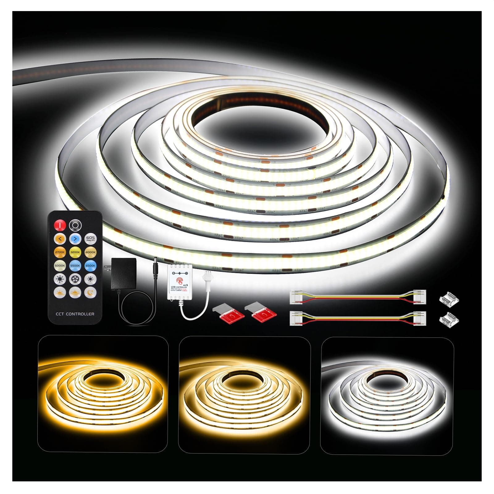 DAYBETTER - Dimmable COB LED Strip Light