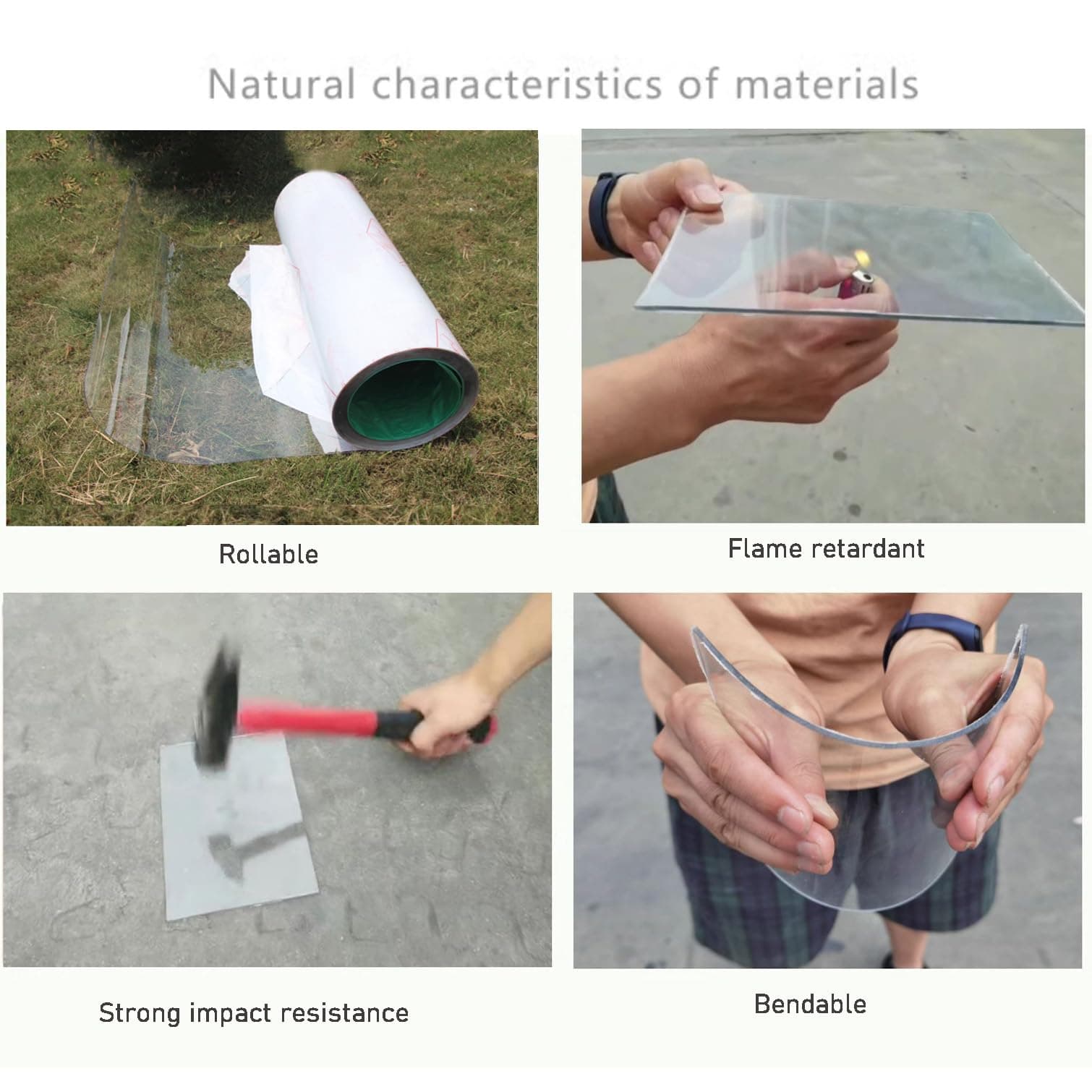 Clear Polycarbonate Sheets Plastic Roof Panel,Impact Resistant PC Board,Daylighting Panels,Pergola Carport Greenhouse Canopy Replacement Cover,Screws (0.8m x 3m(2.62ft x 9.84ft))