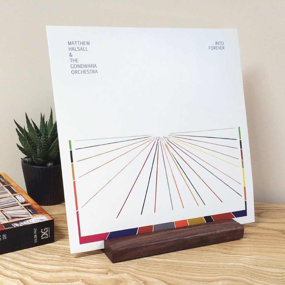 Nicole David: Now Playing Record Stand - Walnut