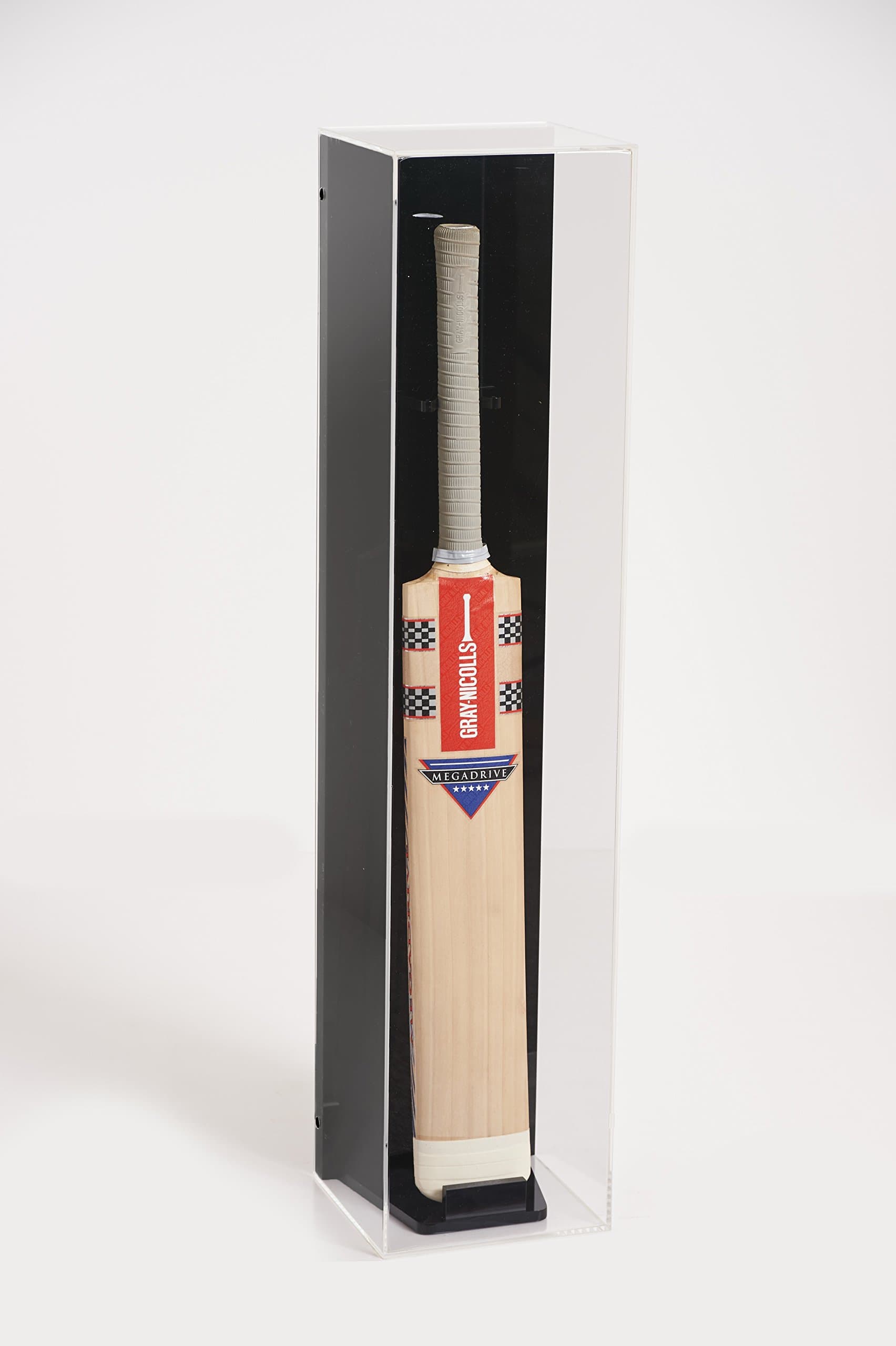 Wall Mounted Secure Acrylic Cricket Bat Display Case/Showcase