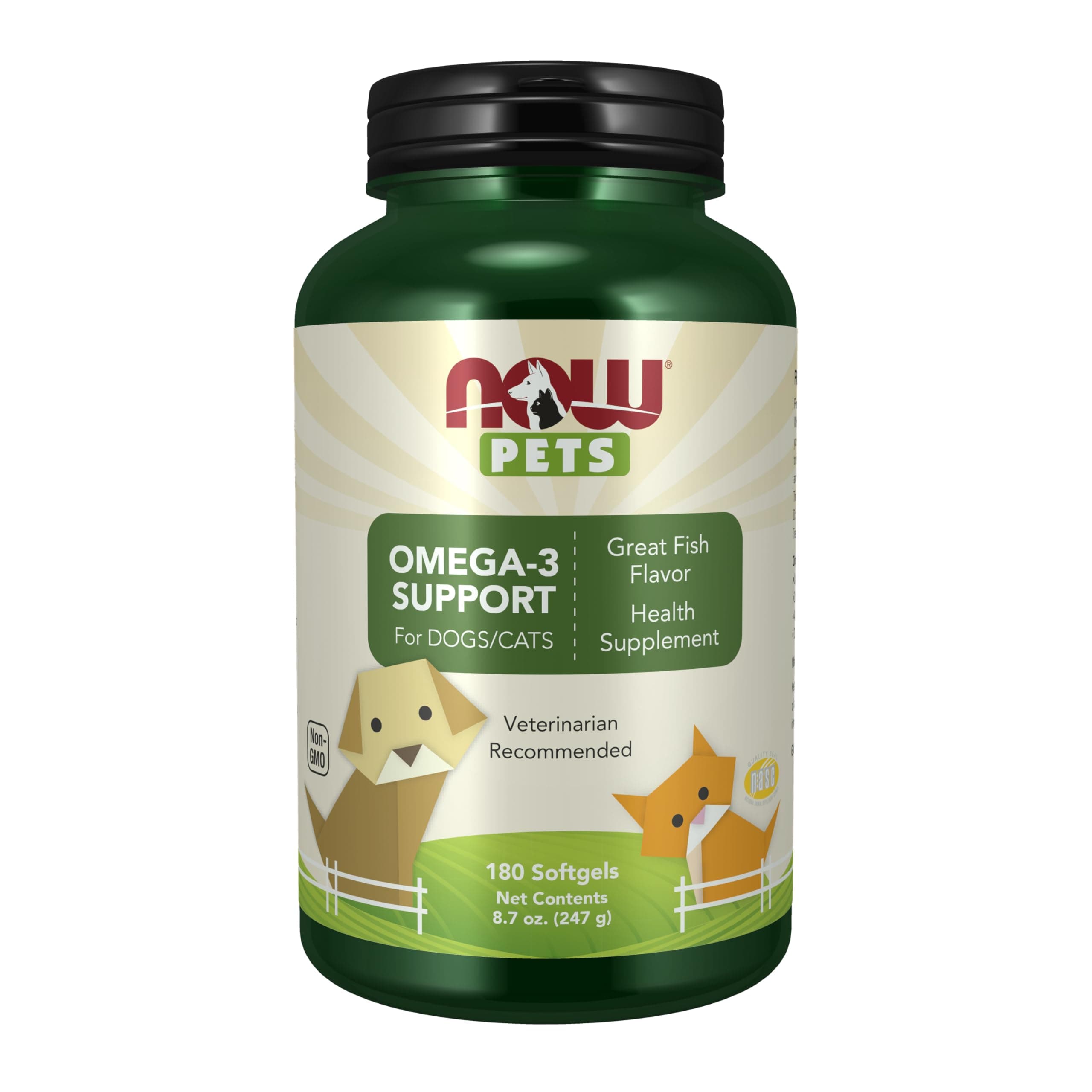 Pet Omega 3 Support Supplement 180 Chewable Tablets