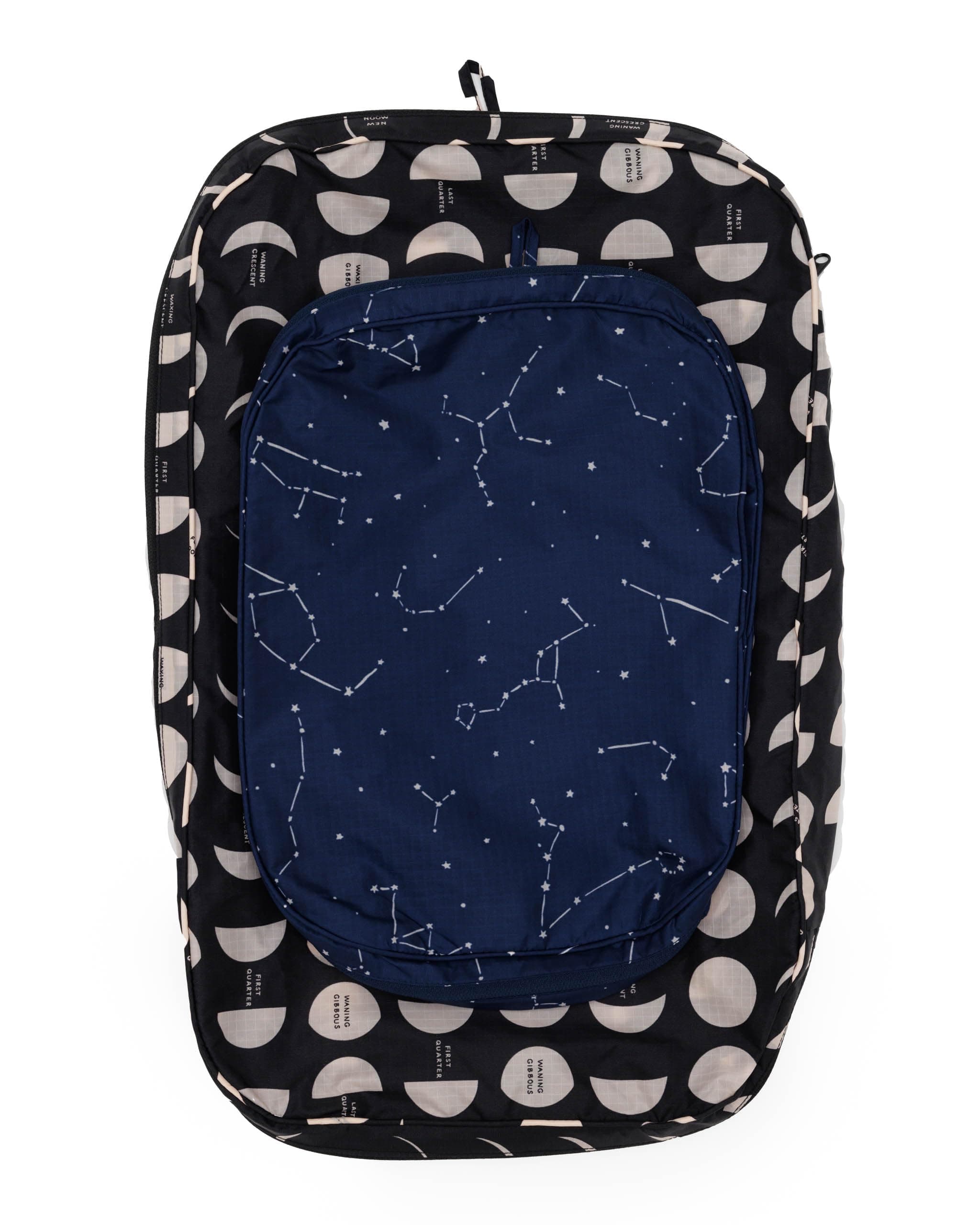 BAGGU Large Packing Cube Set - Night Sky
