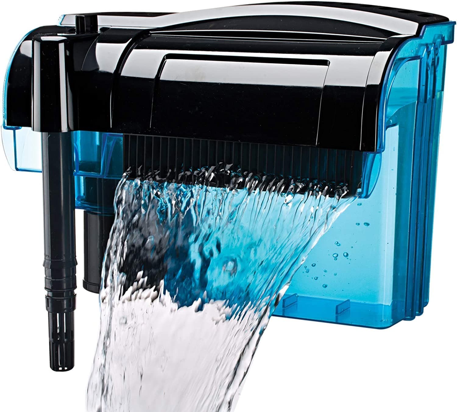 Cascade 300 Power Filter – Hang-On Filter with Quad Filtration – Great for Freshwater and Saltwater Setups