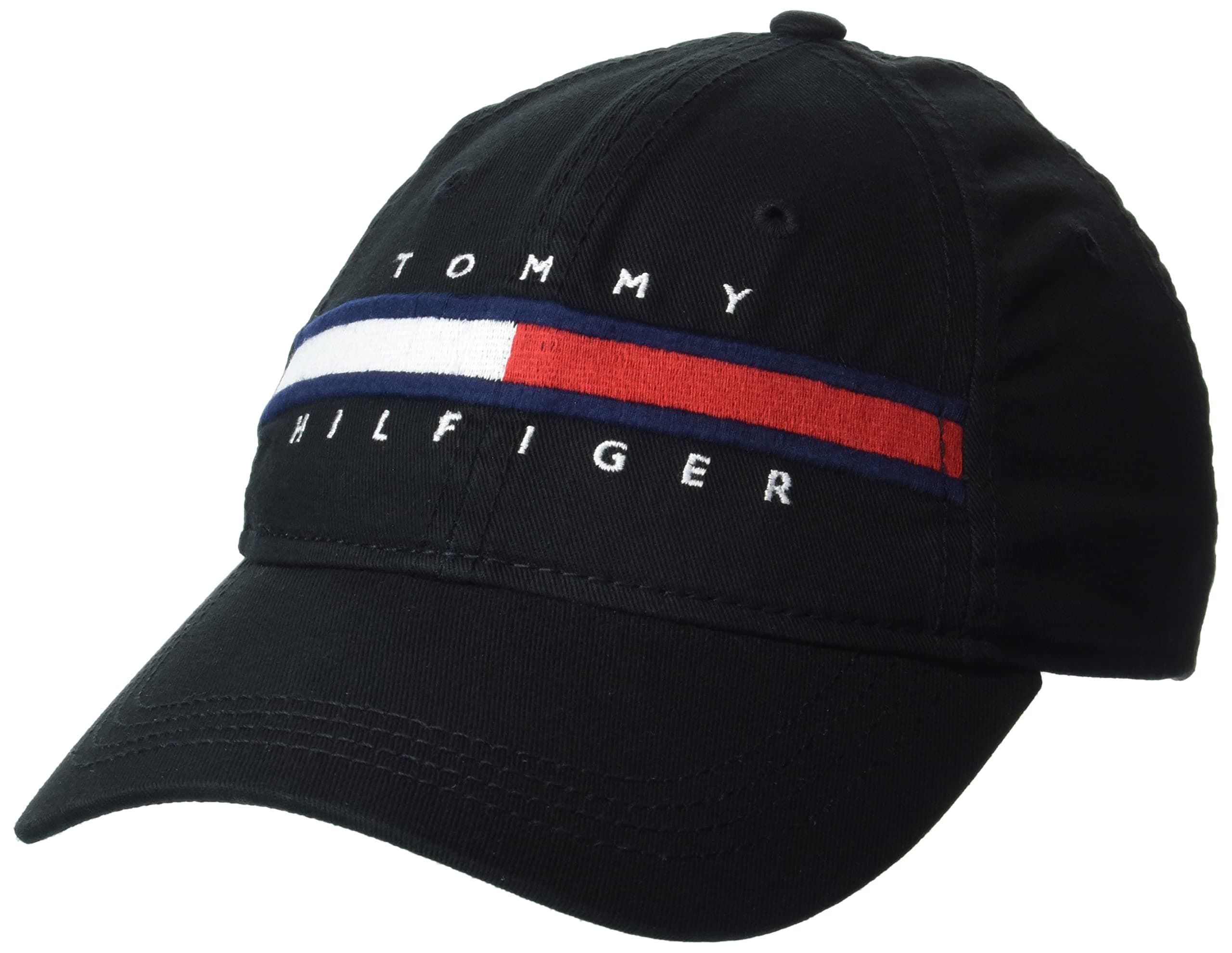 Tommy Hilfiger Men's Cotton Avery Adjustable Baseball Cap