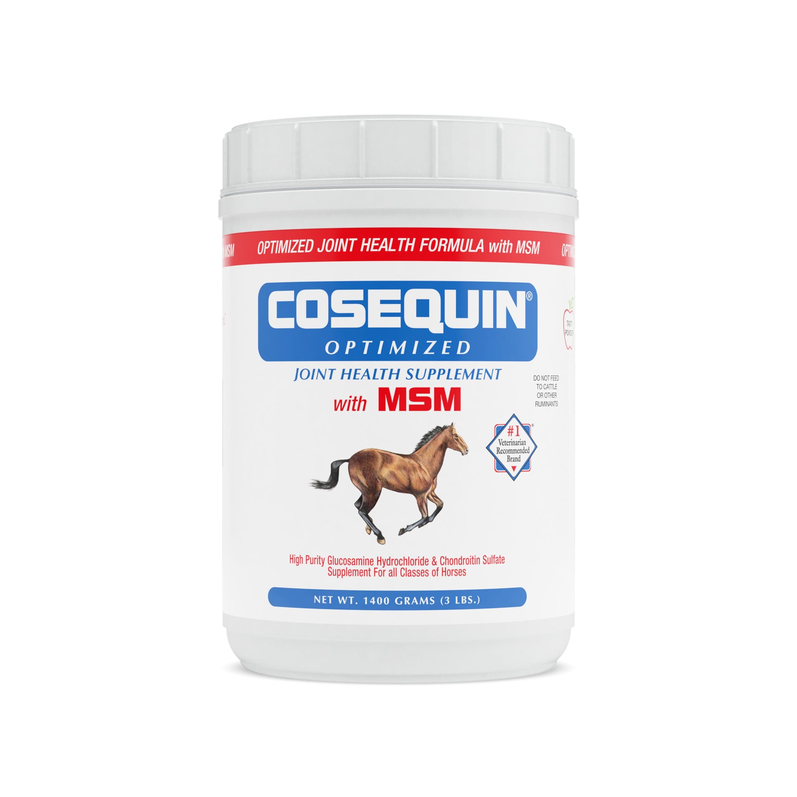 Nutramax Cosequin Equine Optimized with MSM, 1400 Gram Container