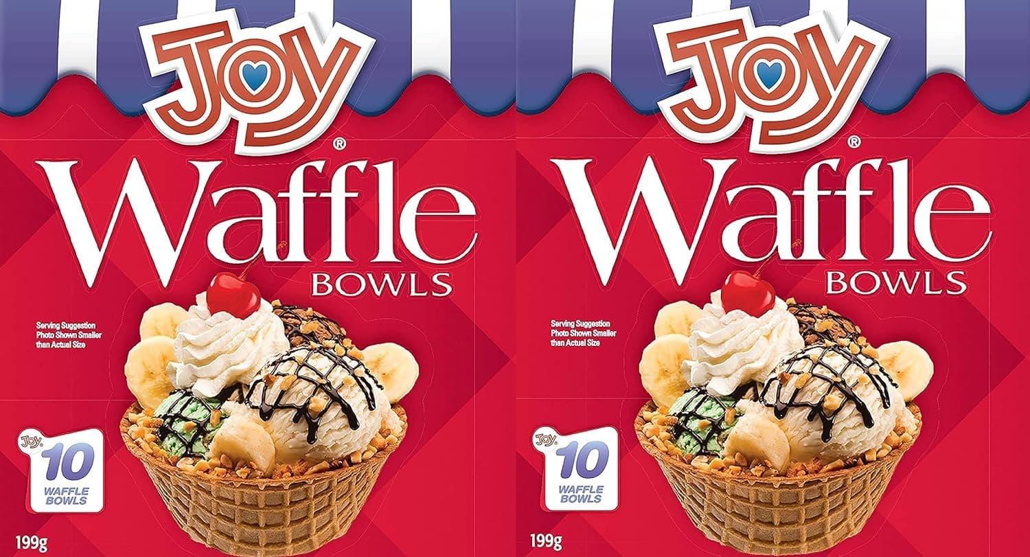 Waffle Bowls, 10 ct (2-Pack!)