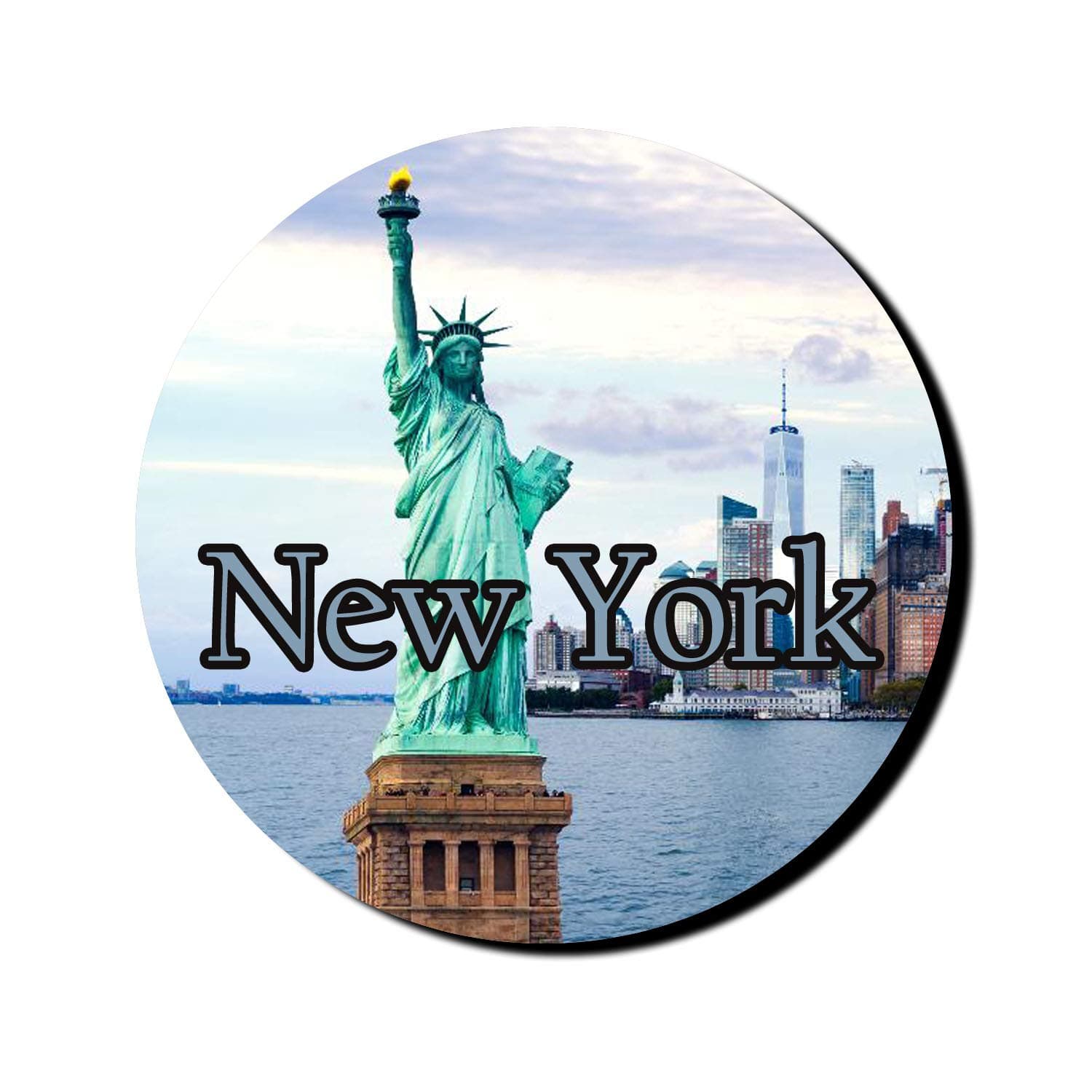 Turnhover New York Fridge Magnet (Multicolour)