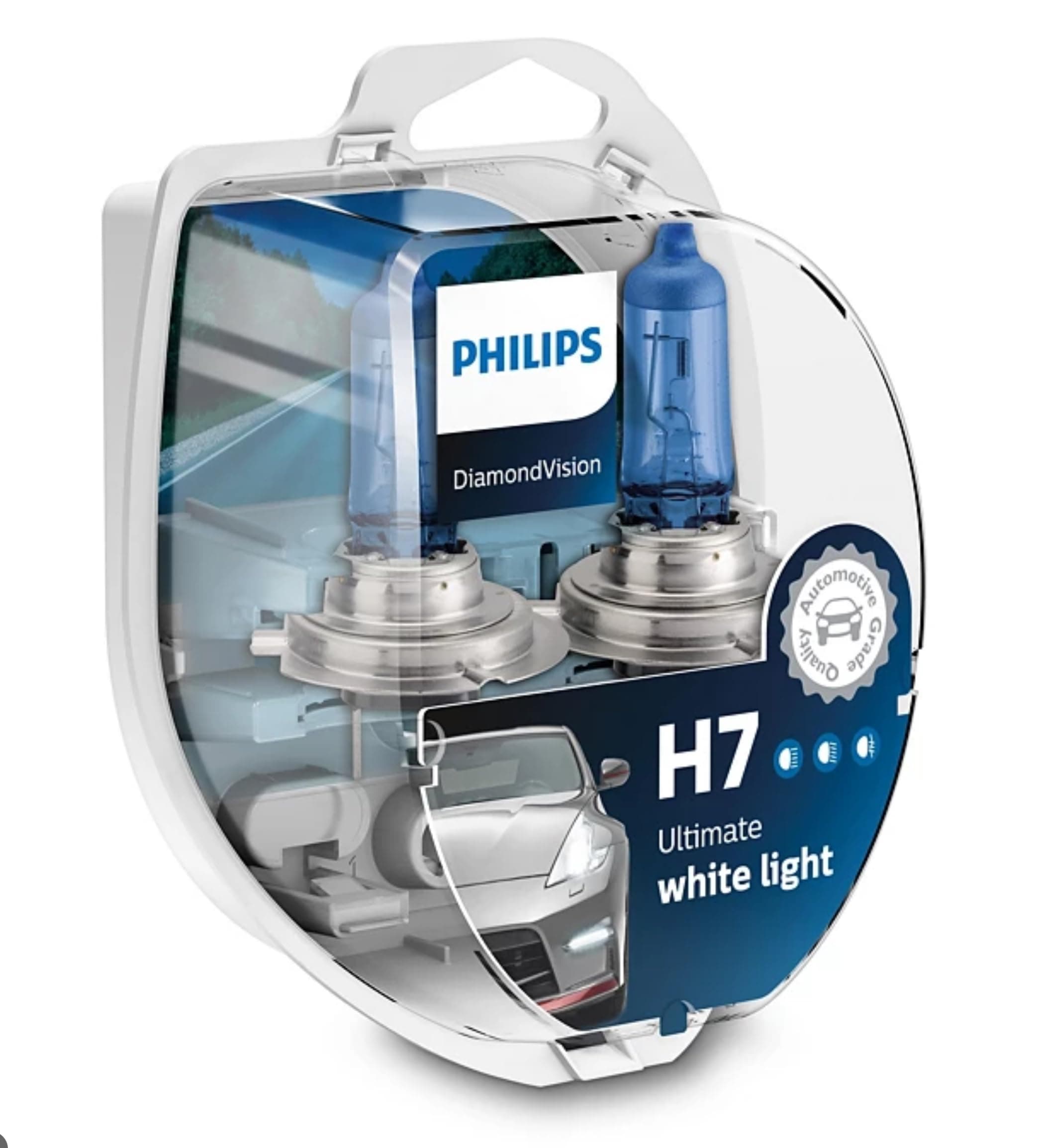 Diamond Vision H7 Halogen HID Bulbs (Pair)