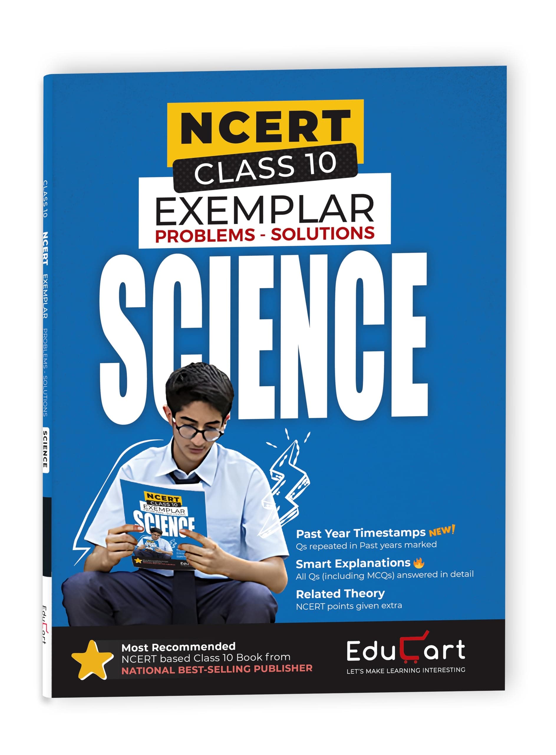 Educart Science Ncert Exemplar (Problems Solutions 2021) for Class 10 Paperback Paperback – 11 May 2020