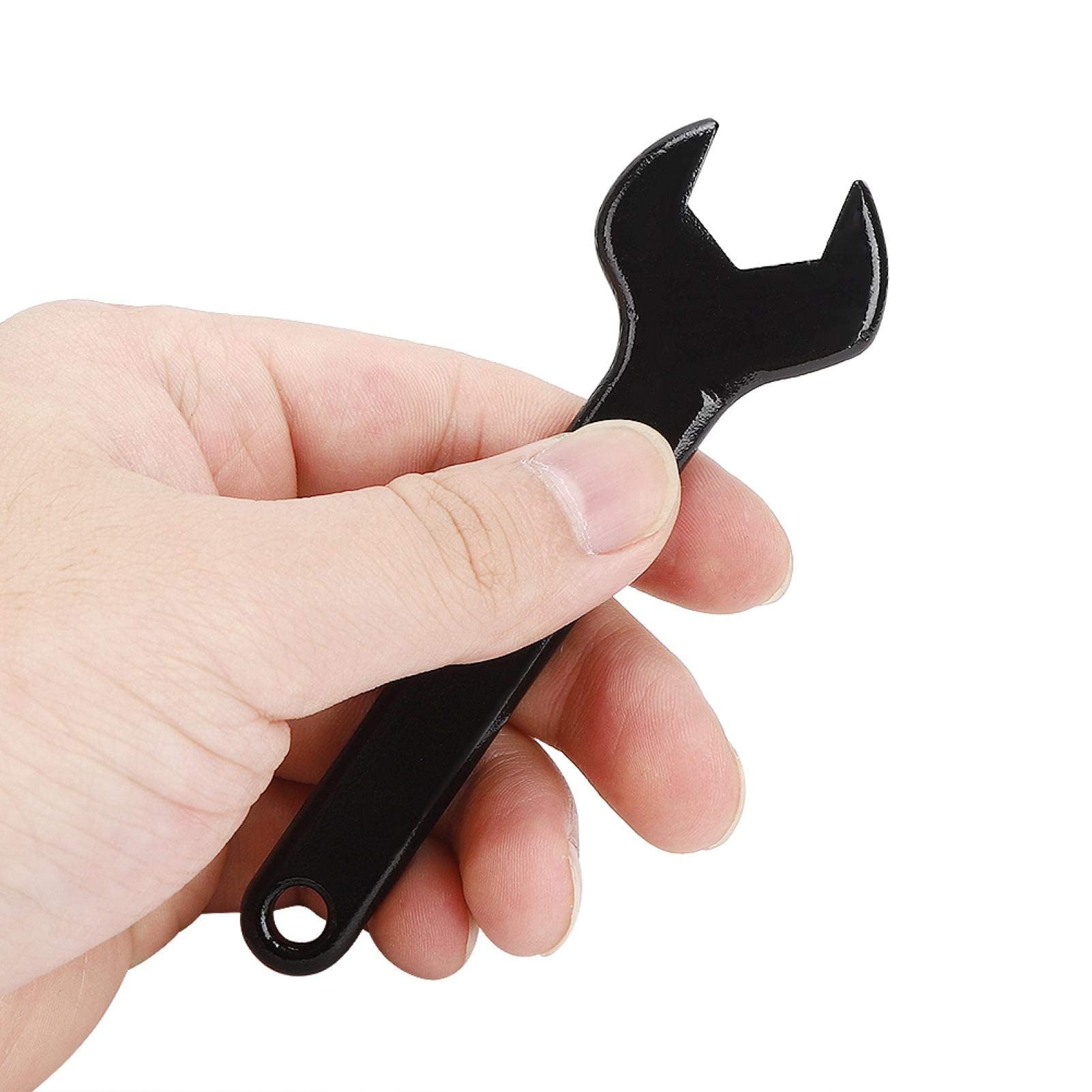 Chuck Spanner, Compact Size Spanner Wrench Durable High Efficiency for Clamping Nut And Screw for Long Time Without Fatigue(ER11)