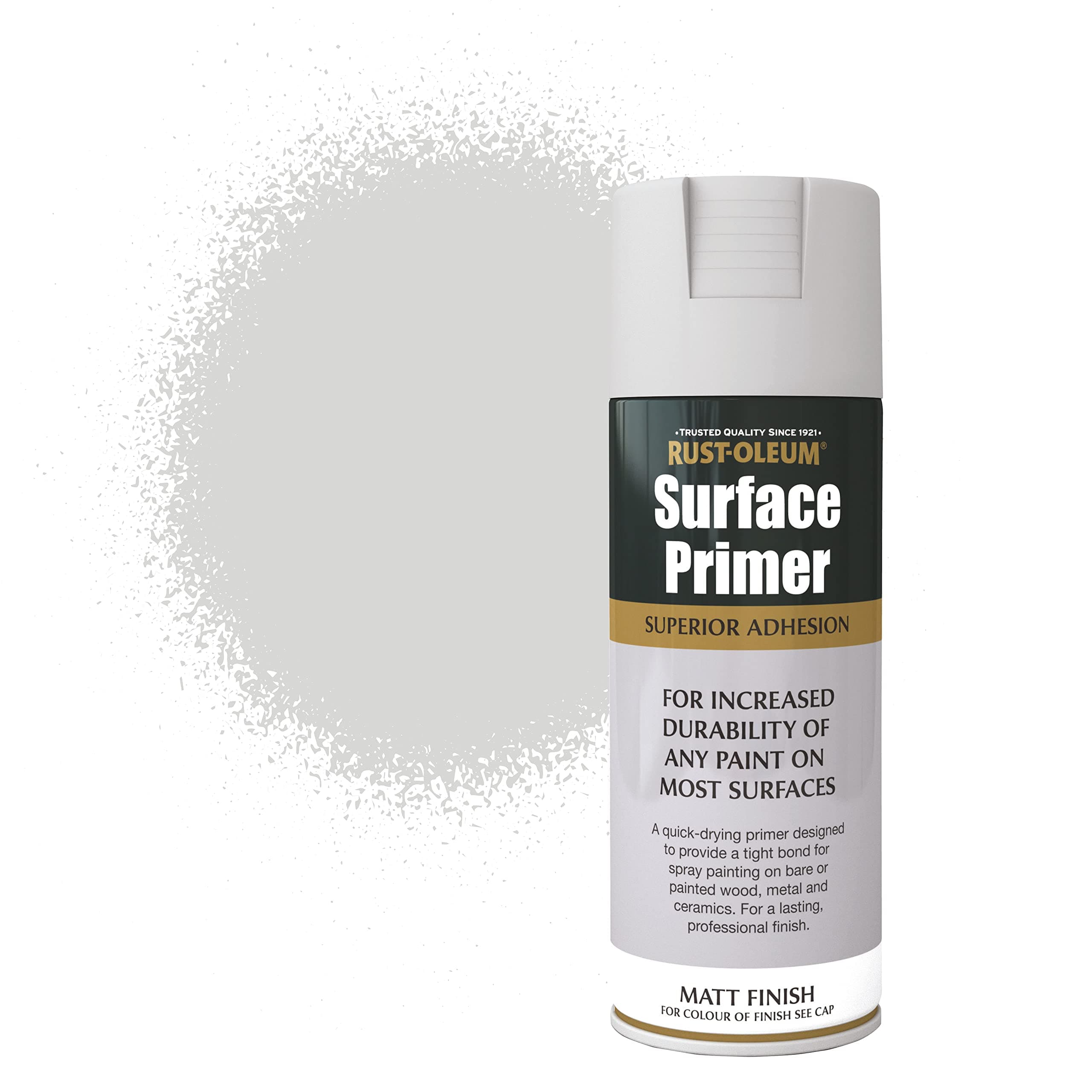 400ml Surface Primer Spray Paint - Grey Matt