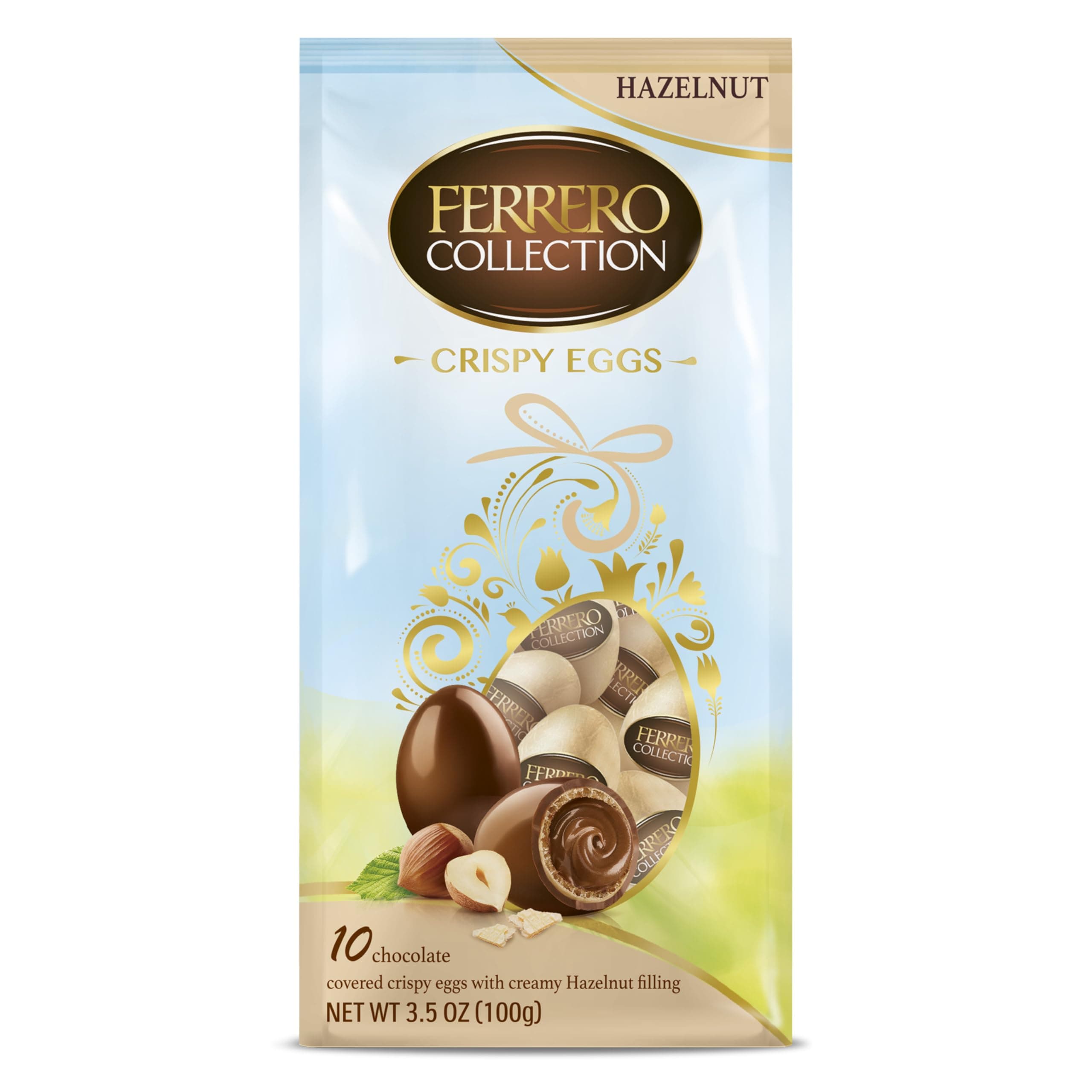 Ferrero Collection Easter Eggs, Hazelnut Crispy Mini Chocolate, Easter Gifts, Easter Egg Hunt, 100 g