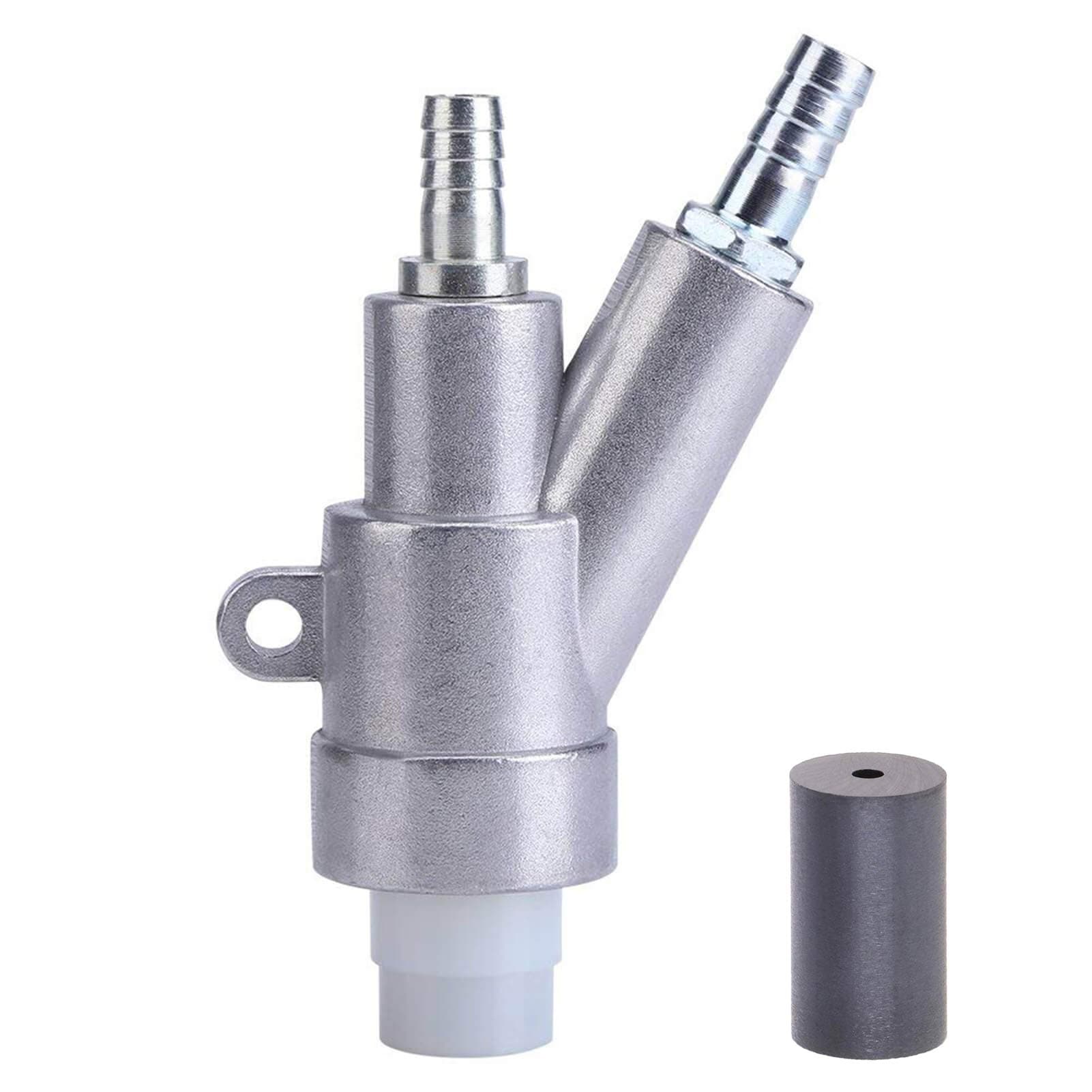 Air Sandblaster Sand Blasting Gun for Rust Dust Remove Sand Blaster Air Tool with Boron Carbide Nozzle (6MM)