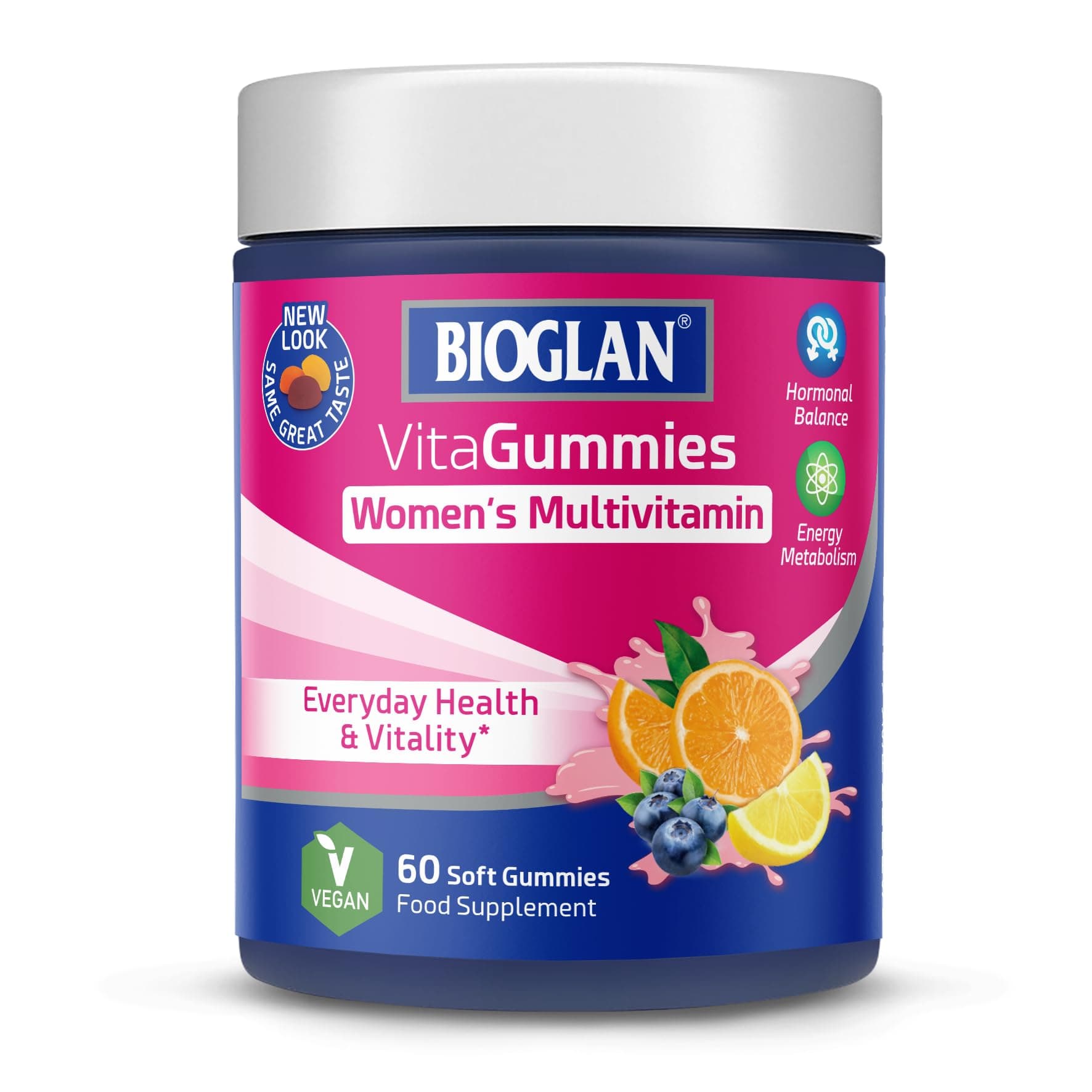 Bioglan Vitagummies Womens | Vitamin C | Vitamin D | Vitamin E | Niacin | Folic Acid | Zinc | 60 Gummies