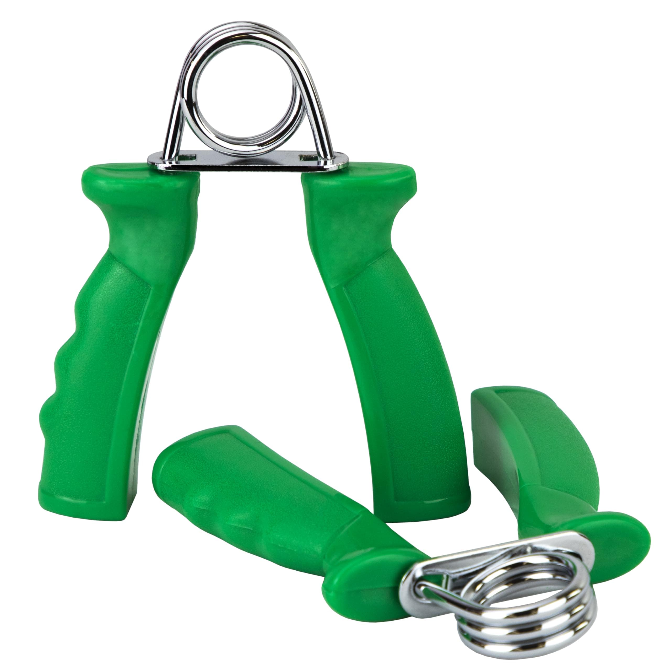 Hand Grip Exerciser Pair-Green, Medium